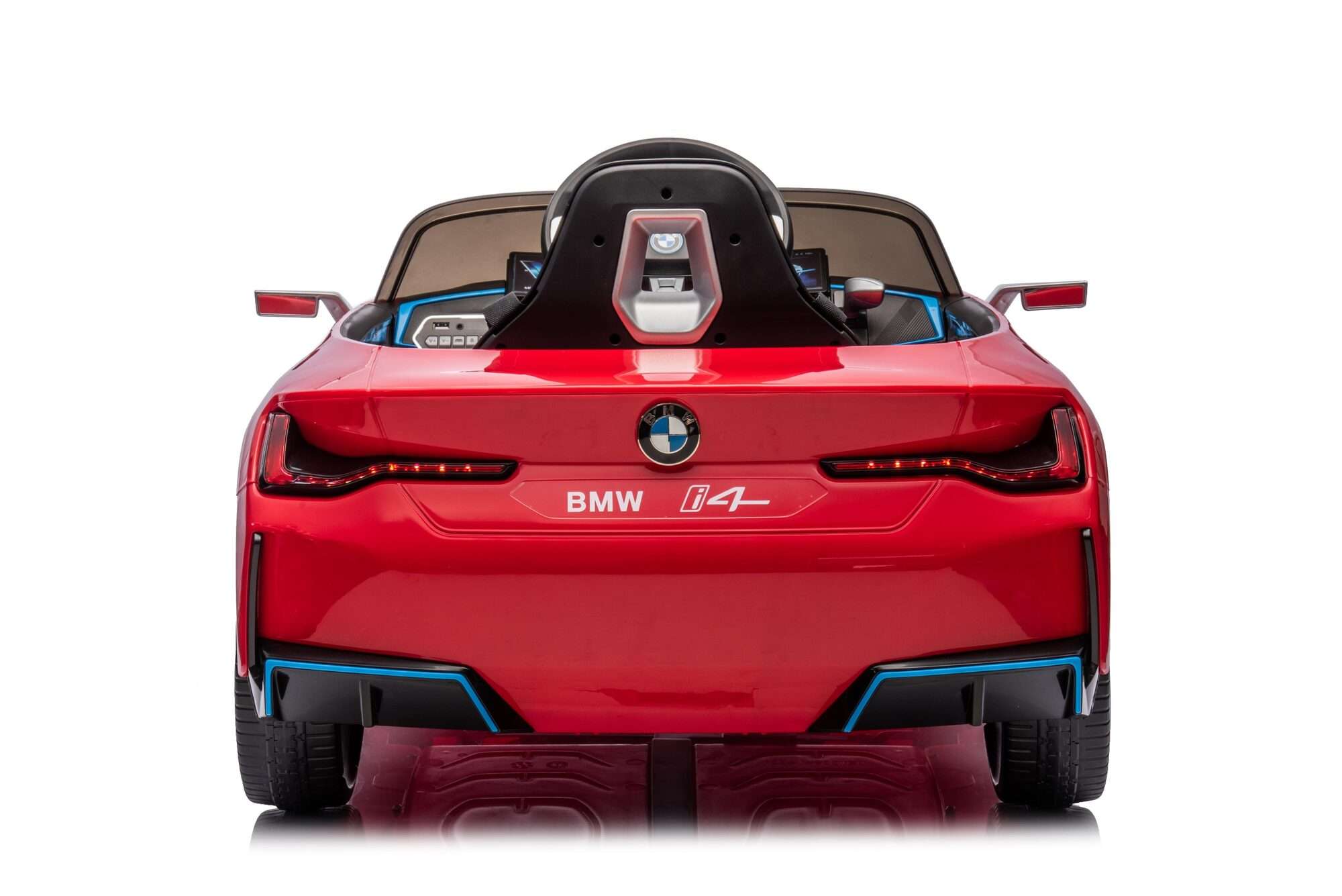Image du produit : Officiële BMW i4 elektrische kinderauto - Red Metallic (3 tot 8 jaar)