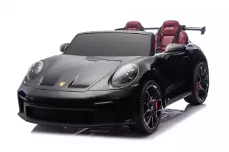 Elektrische kinderauto Porsche 911 GT3 - Zwart (3 tot 8 jaar)