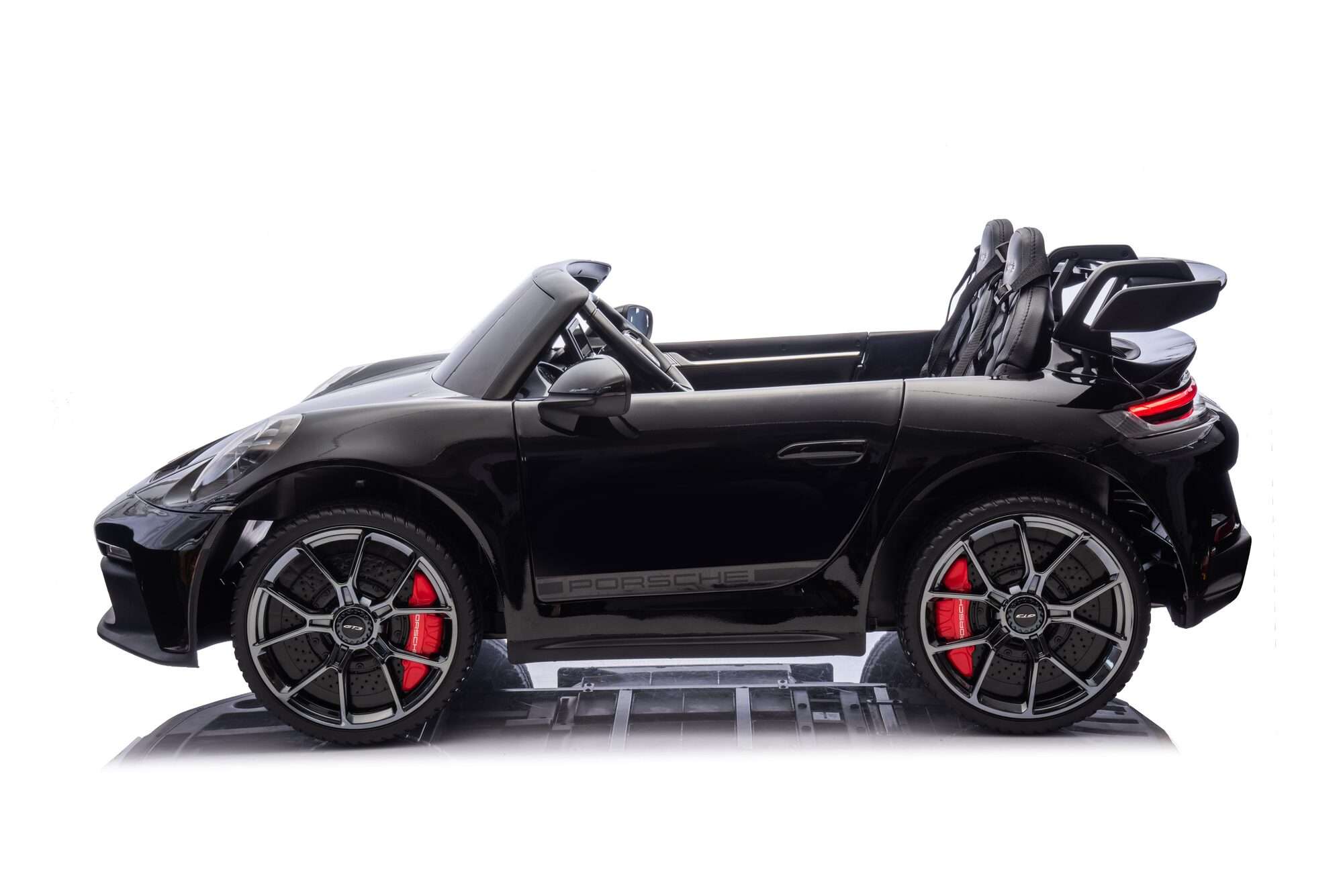 Image du produit : Elektrische kinderauto Porsche 911 GT3 - Zwart (3 tot 8 jaar)