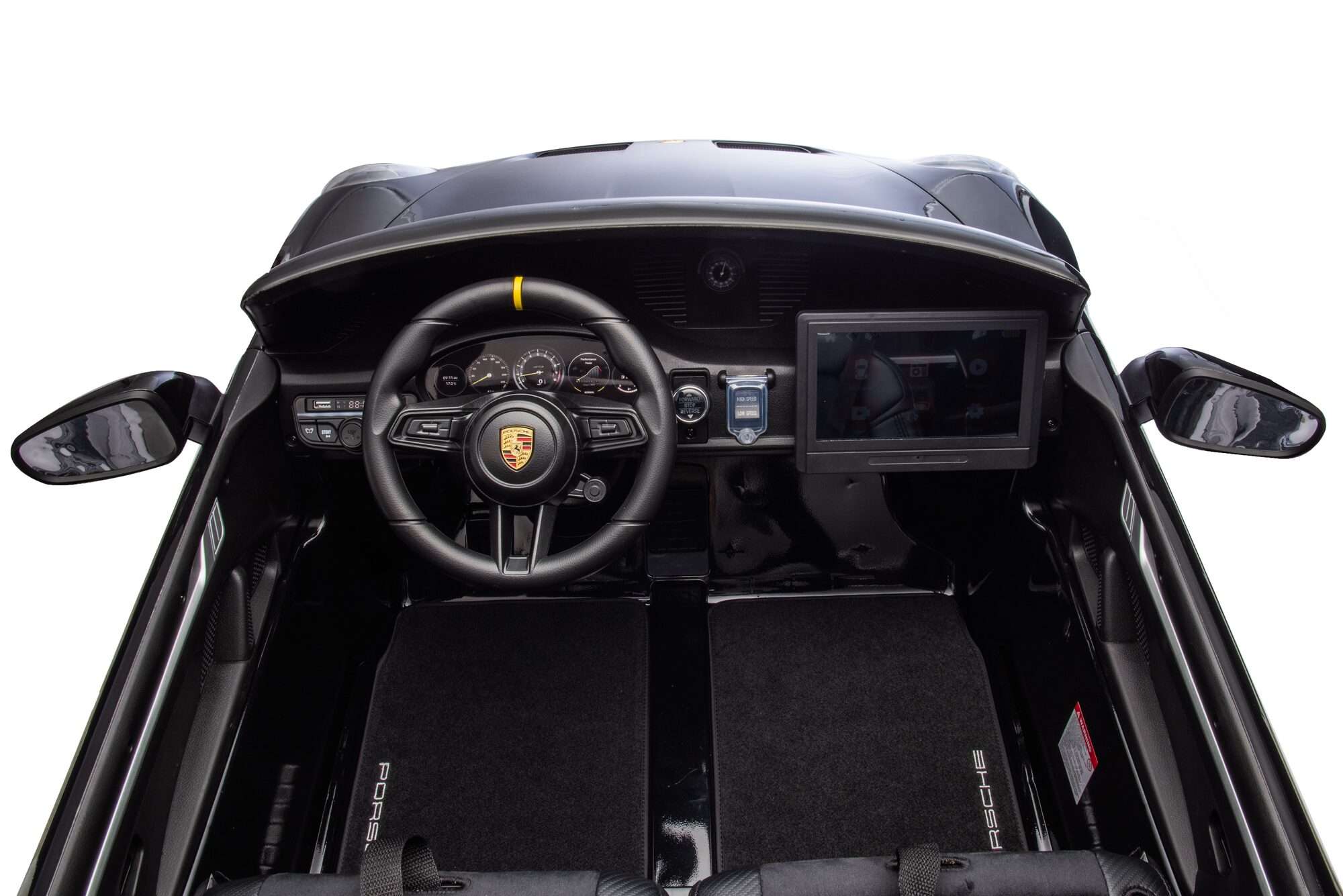 Image du produit : Elektrische kinderauto Porsche 911 GT3 - Zwart (3 tot 8 jaar)