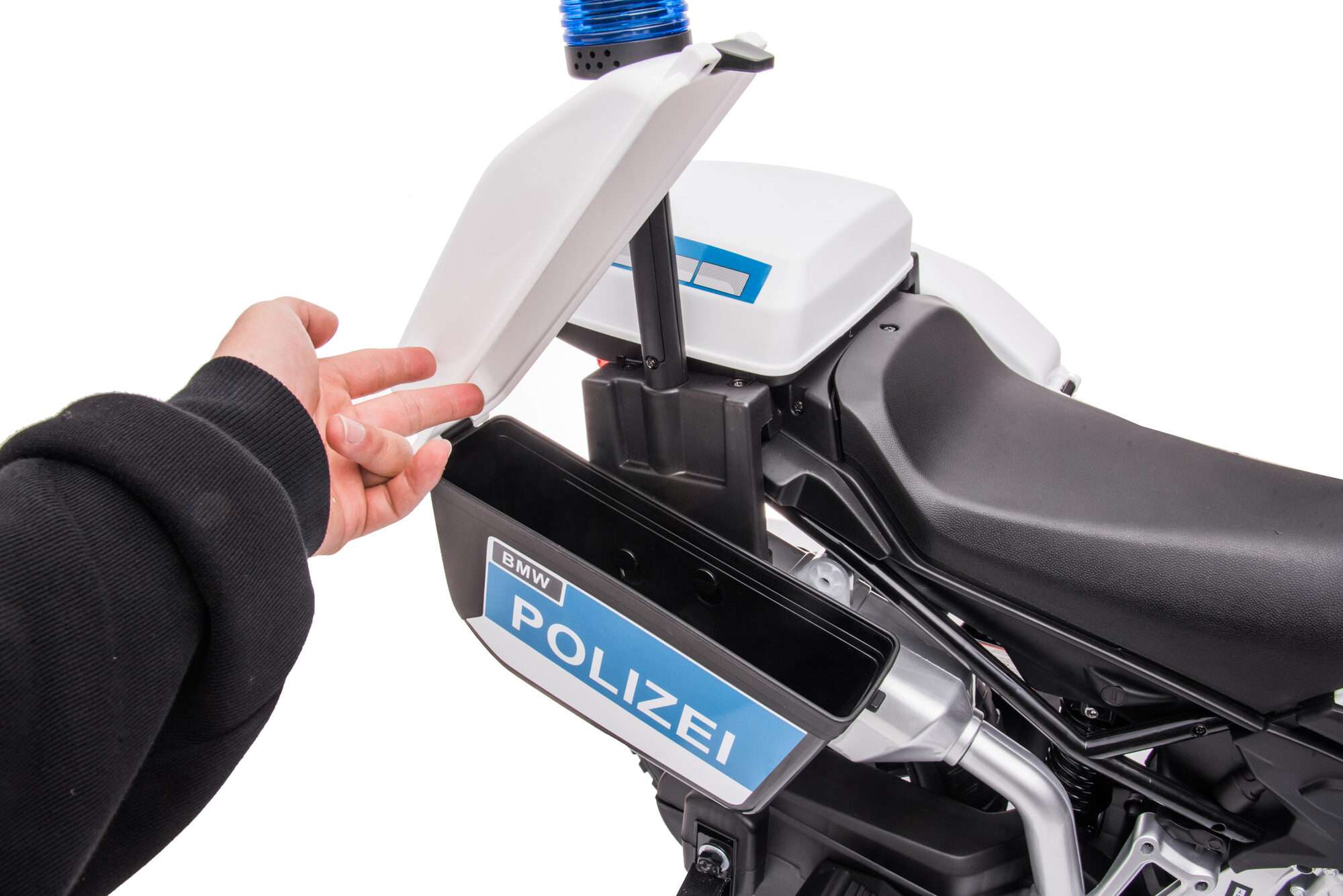 Image du produit : BMW F850 GS Politie kindermotor - Elektrische Ride-On Bike (3-8 jaar)