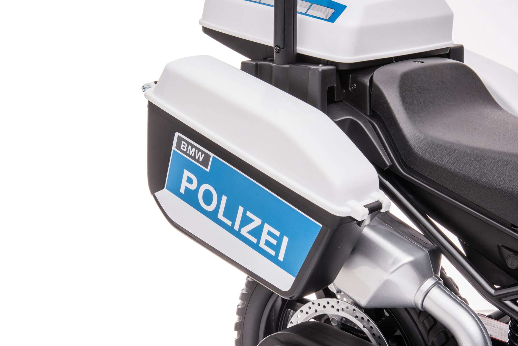 Image du produit : BMW F850 GS Politie kindermotor - Elektrische Ride-On Bike (3-8 jaar)