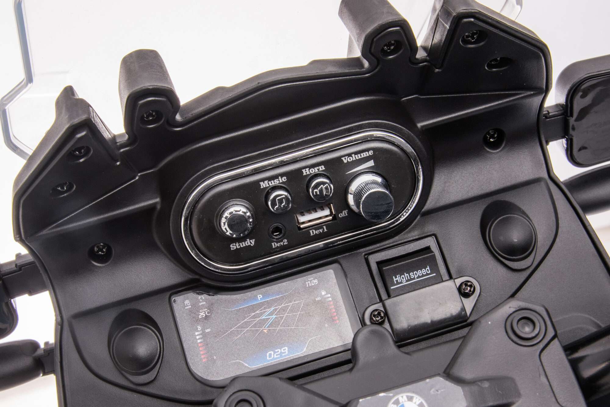 Image du produit : BMW F850 GS Politie kindermotor - Elektrische Ride-On Bike (3-8 jaar)