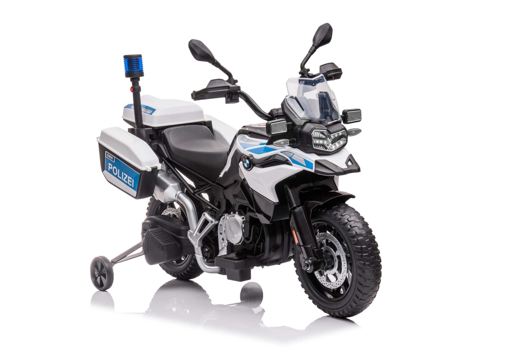 Image du produit : BMW F850 GS Politie kindermotor - Elektrische Ride-On Bike (3-8 jaar)
