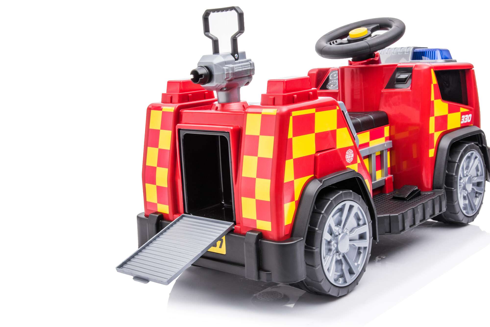 Image du produit : Brandweerwagen met brandalarm (3-8 jaar)