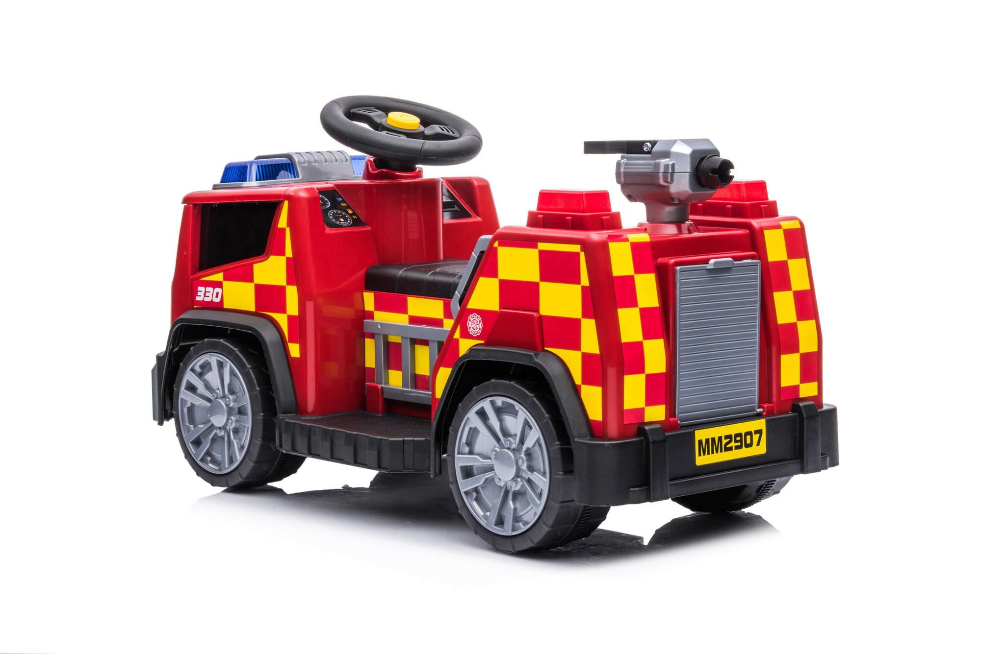 Image du produit : Brandweerwagen met brandalarm (3-8 jaar)