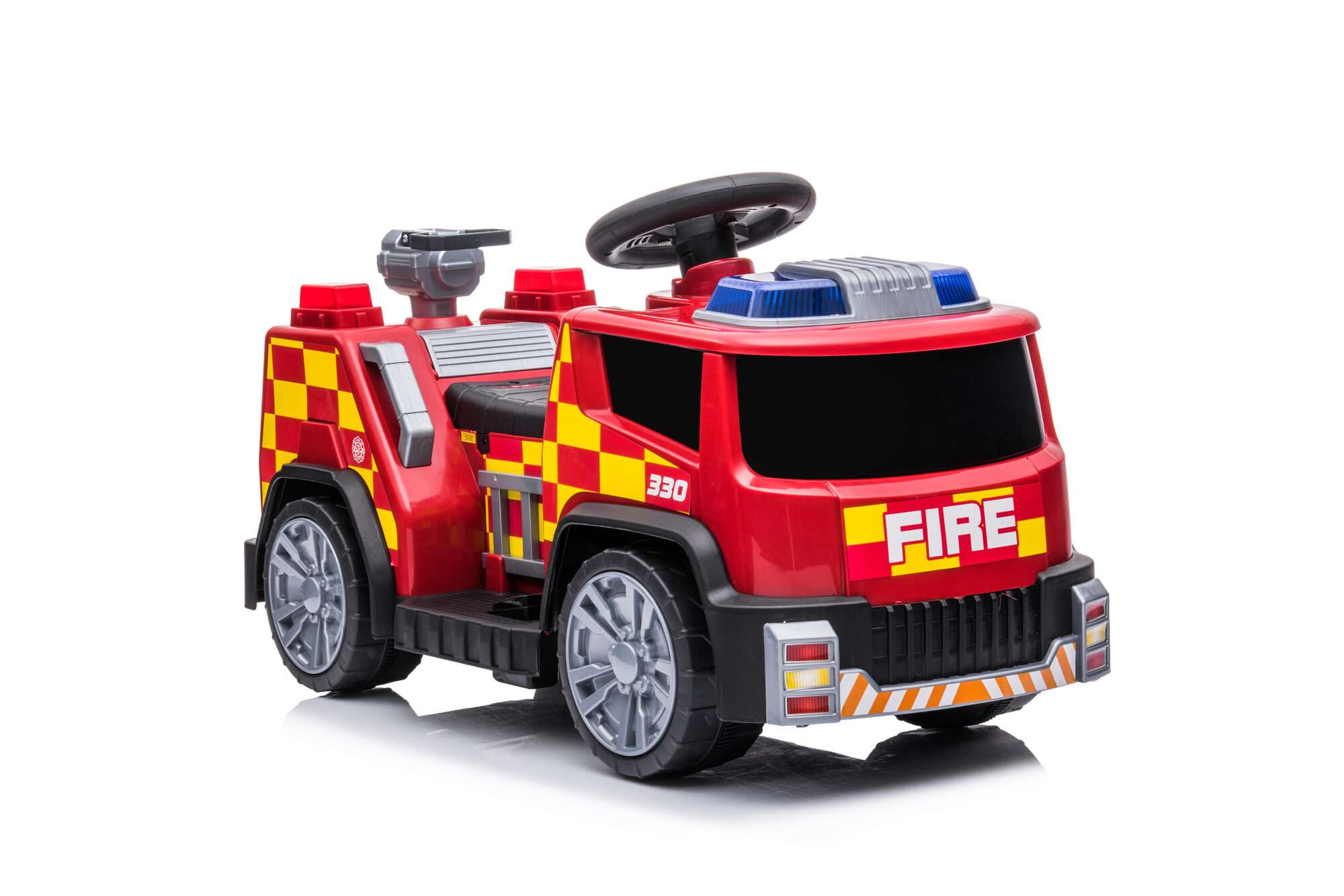Image du produit : Brandweerwagen met brandalarm (3-8 jaar)