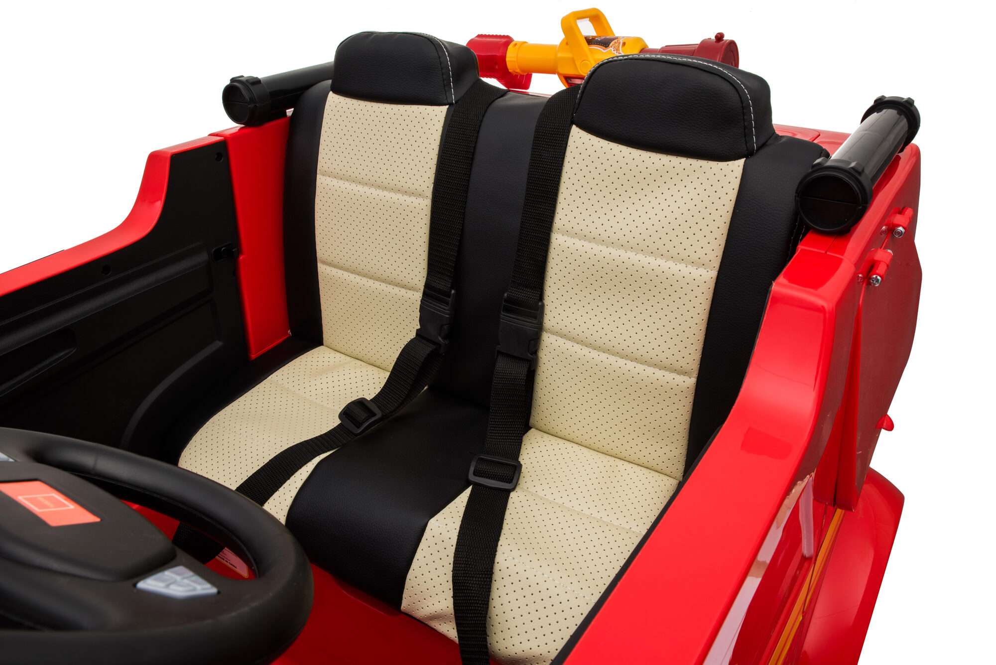 Image du produit : Brandweerwagen met brandalarmverlichting (3-8 jaar)