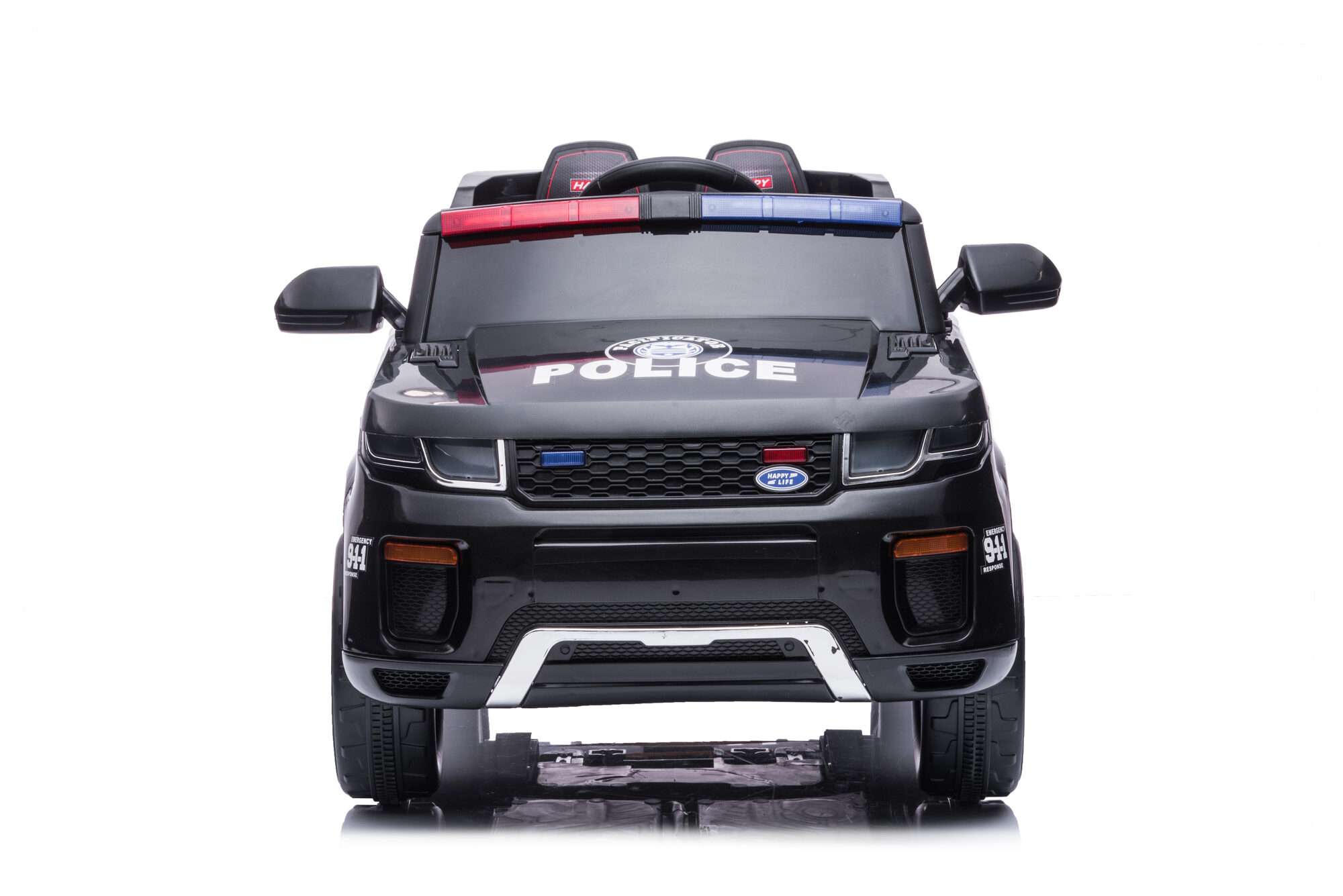 Image du produit : Politieauto in zwarte kleur (3-8 jaar)