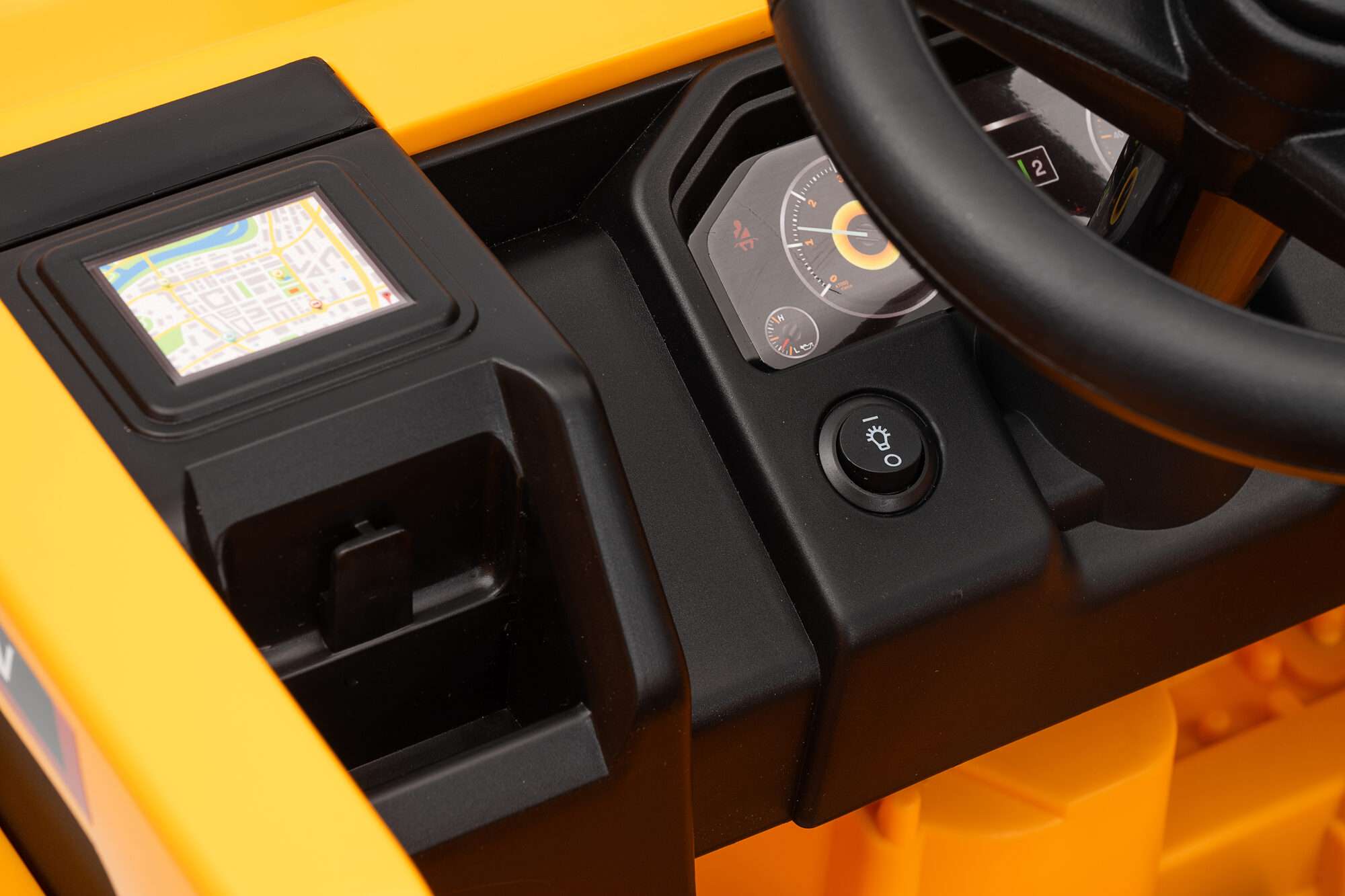 Image du produit : Bouwvrachtwagen met Microfoon in Gele kleur (3-8 jaar)