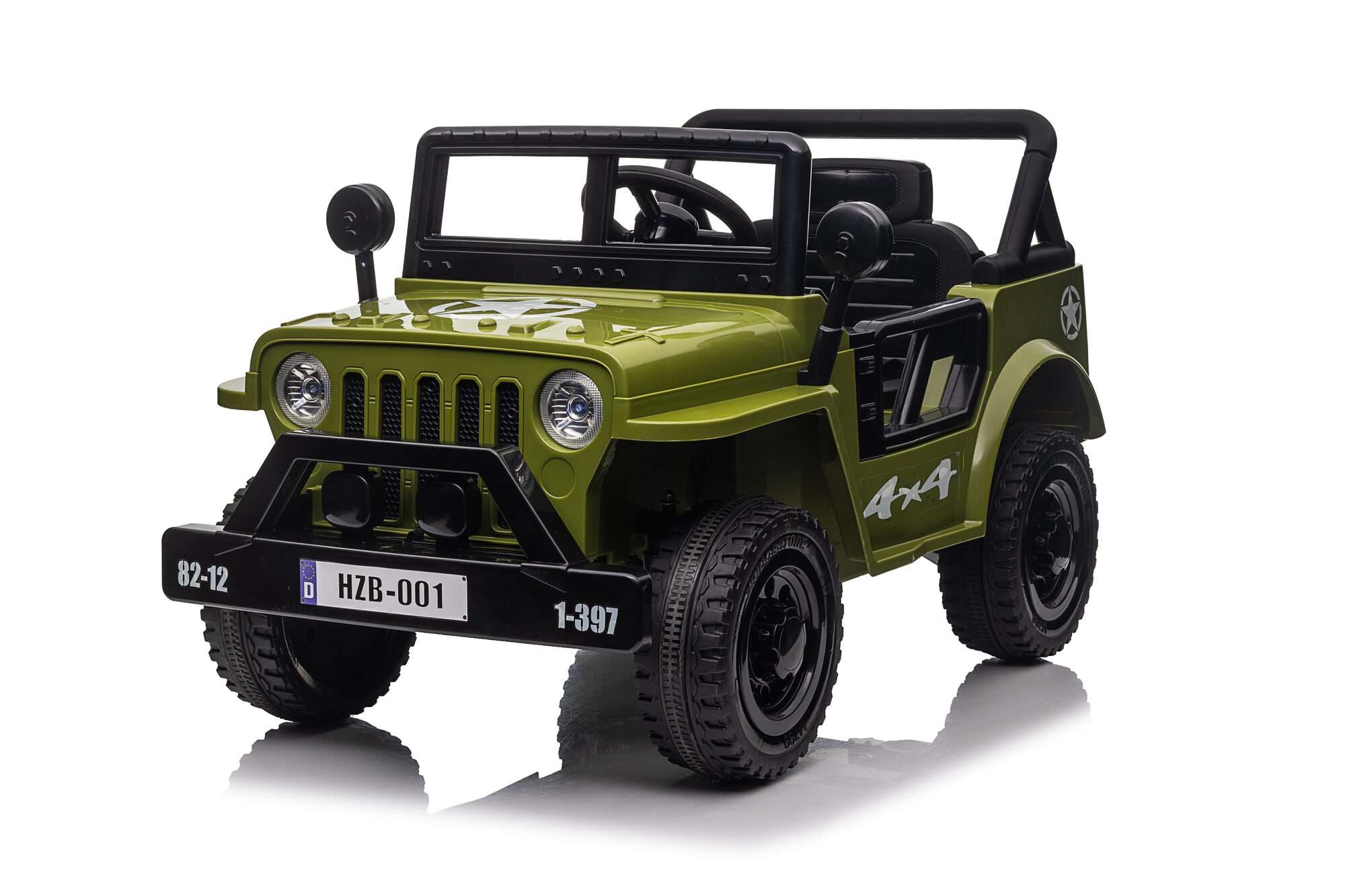 Image du produit : Jeep in groene kleur (3-8 jaar)