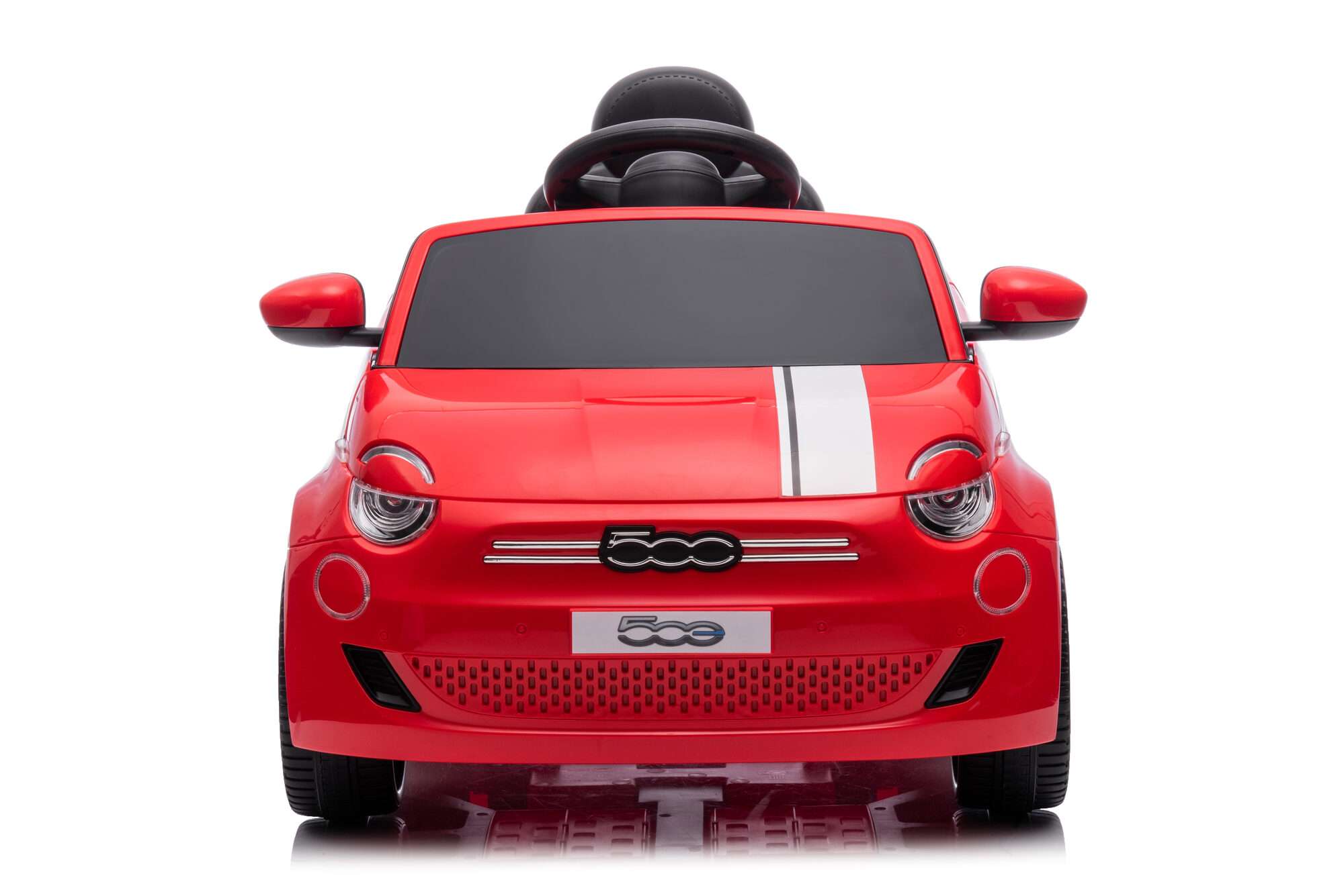 Image du produit : Fiat 500 (2015) met rijbewijs in de kleur Rood (3-8 jaar)