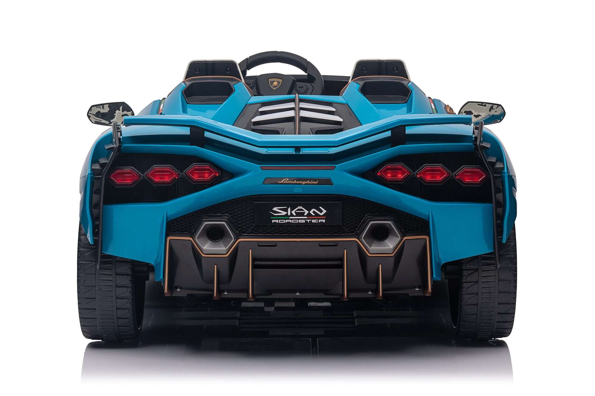 Image du produit : Lamborghini Sian met licentie in blauwe kleur (3-8 jaar)