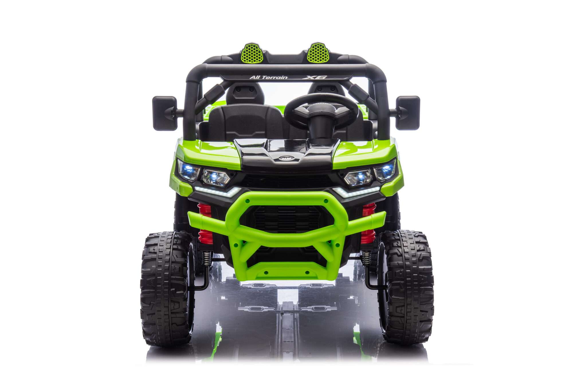 Image du produit : Bouwvrachtwagen met elektrische kiepbak in rode kleur (3-8 jaar)