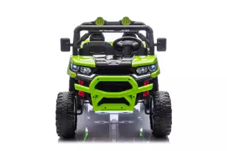 Bouwvrachtwagen met elektrische kiepbak in rode kleur (3-8 jaar)