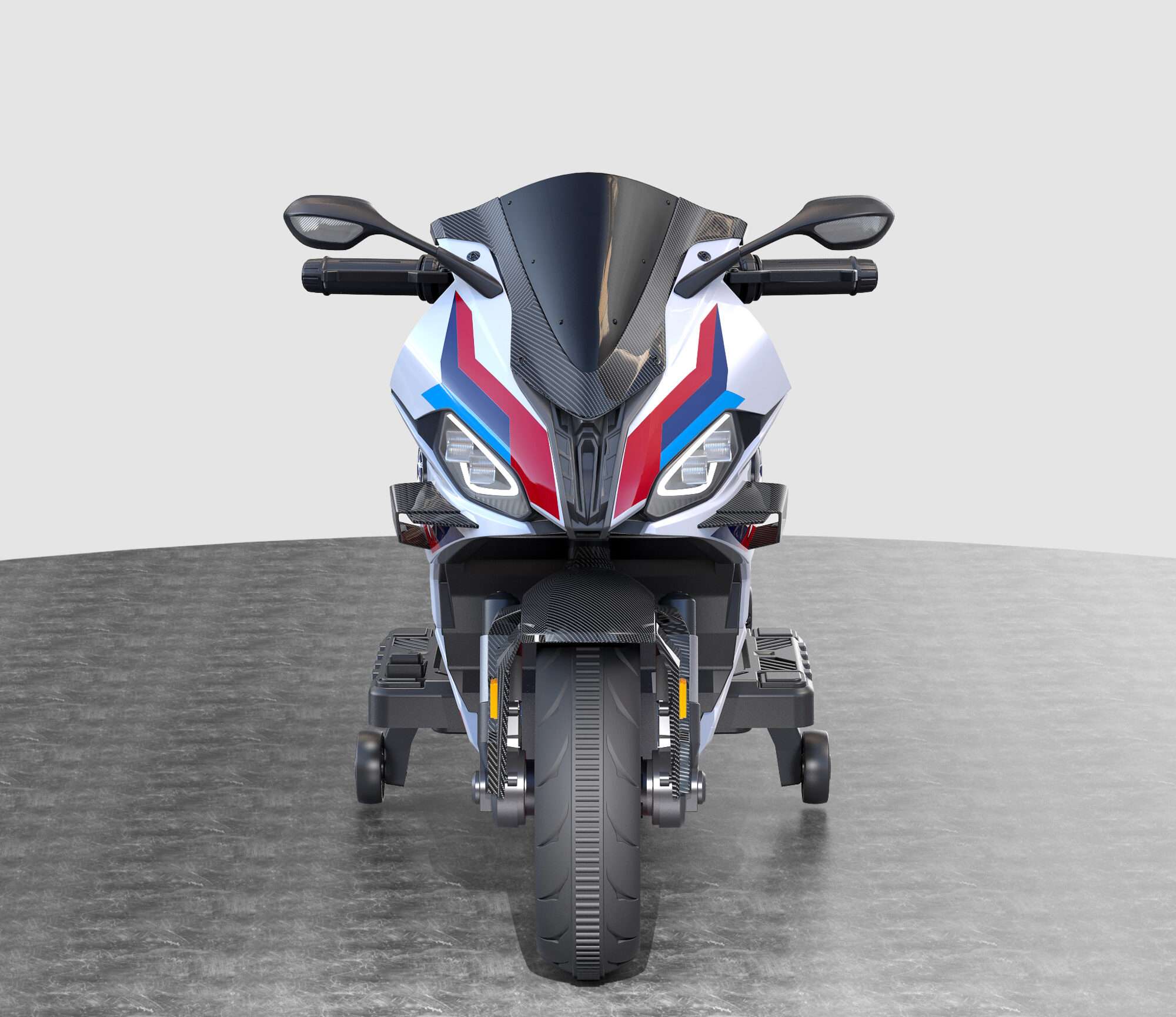 Image du produit : Motorfiets voor 2 personen (3-8 jaar)