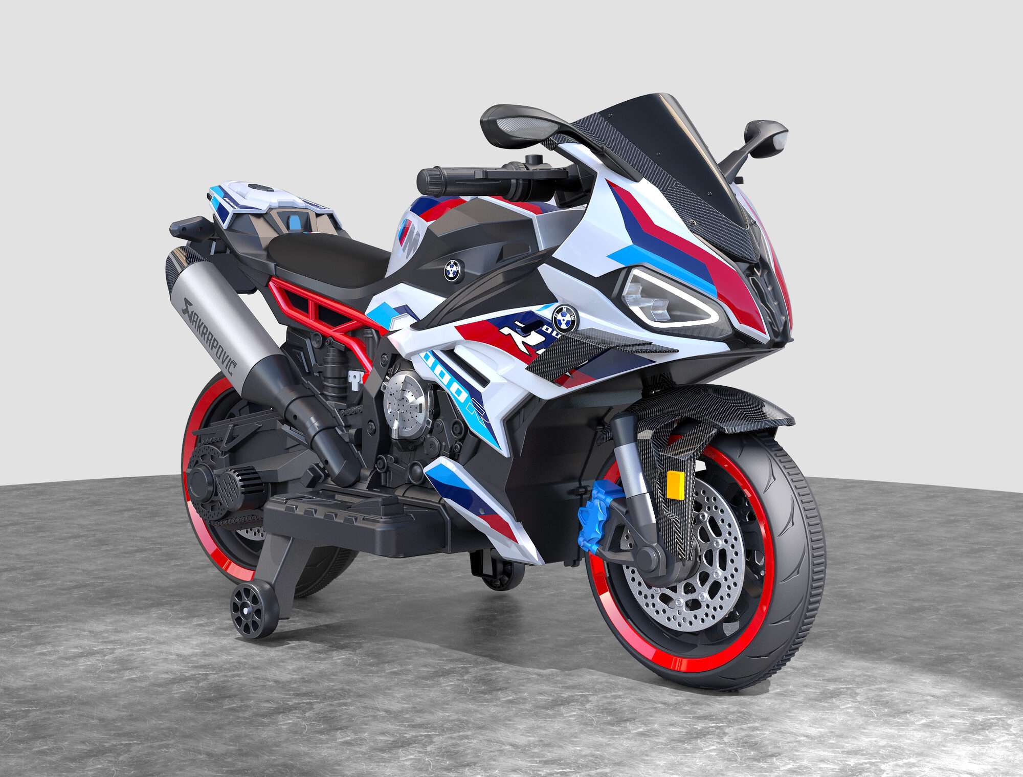 Image du produit : Motorfiets voor 2 personen (3-8 jaar)