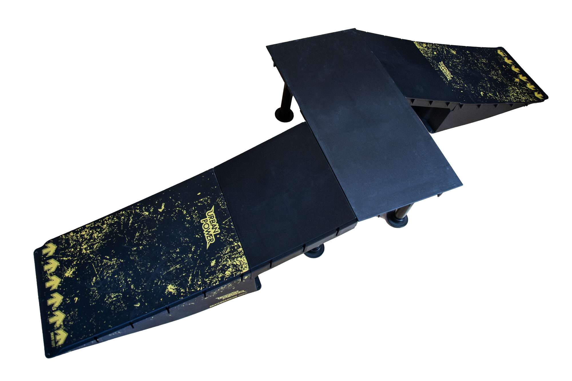 Image du produit : Set modulaire skateboardhellingen - 6 configuraties