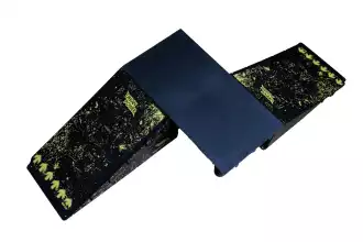 Set modulaire miniskateboardhellingen - 6 configuraties