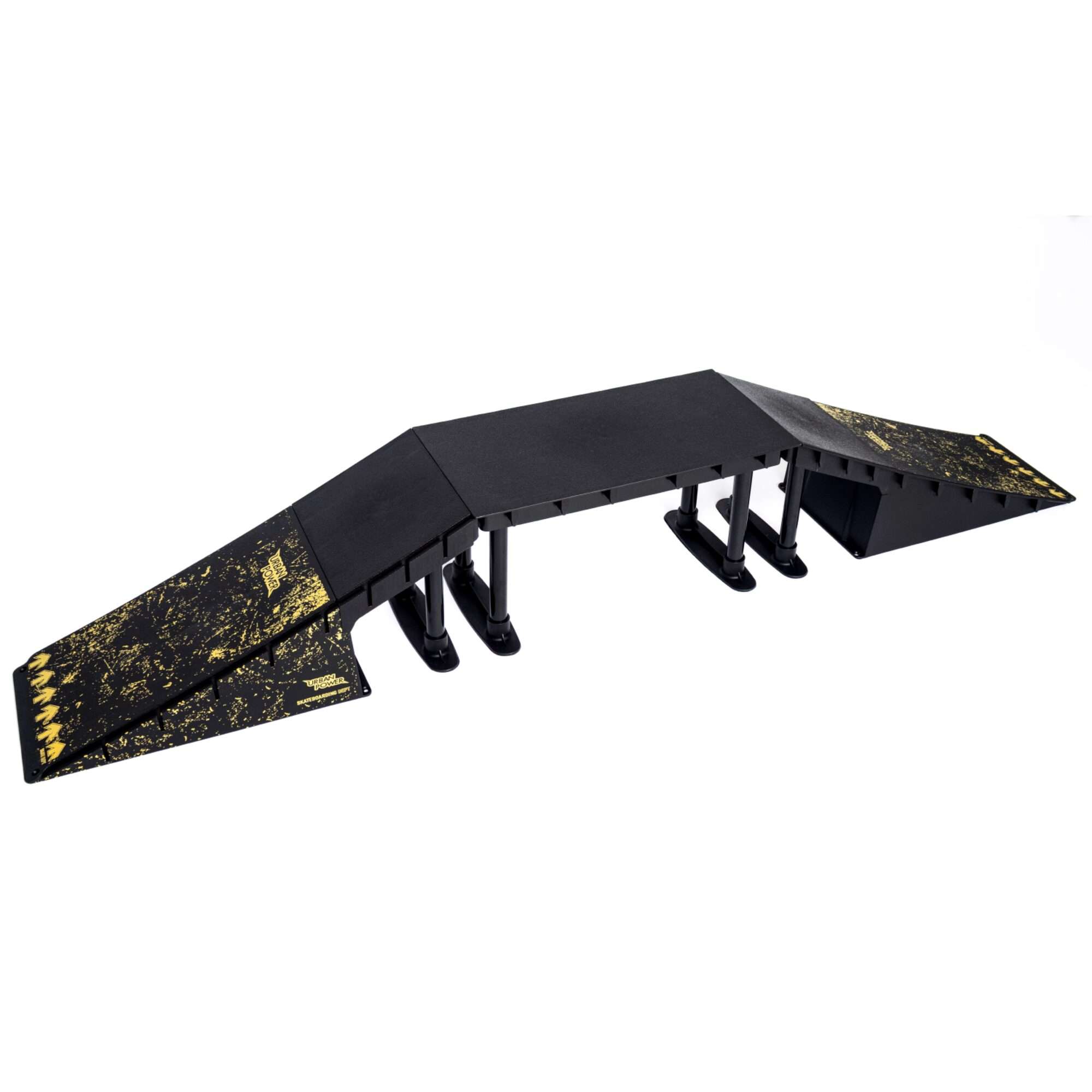 Image du produit : Set modulaire miniskateboardhellingen - 6 configuraties