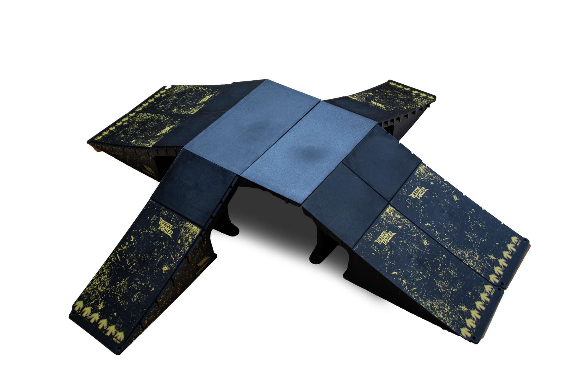 Image du produit : Set modulaire skateboardhellingen - 13 configuraties