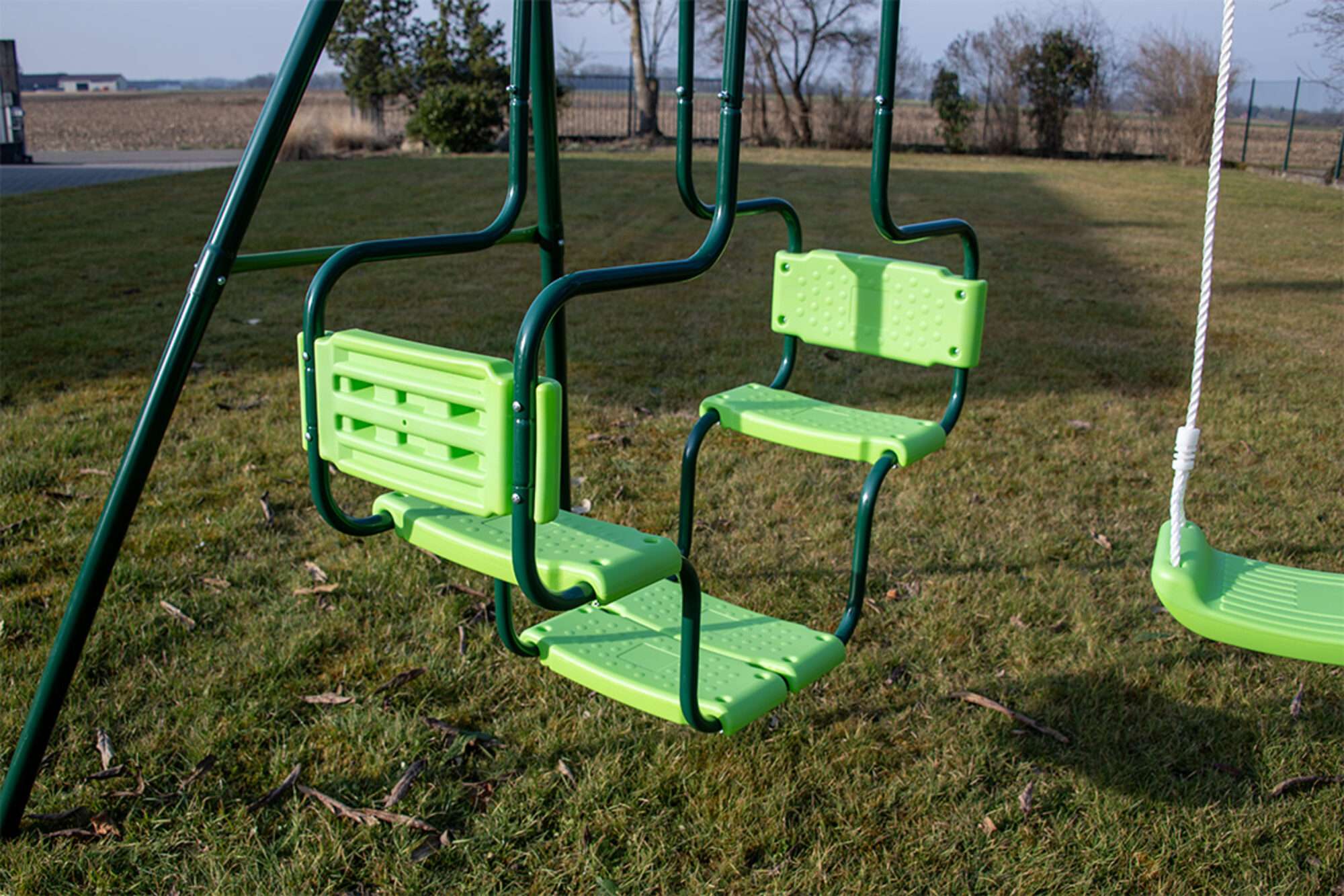 Image du produit : Driepootschommel met basketbalhoepel