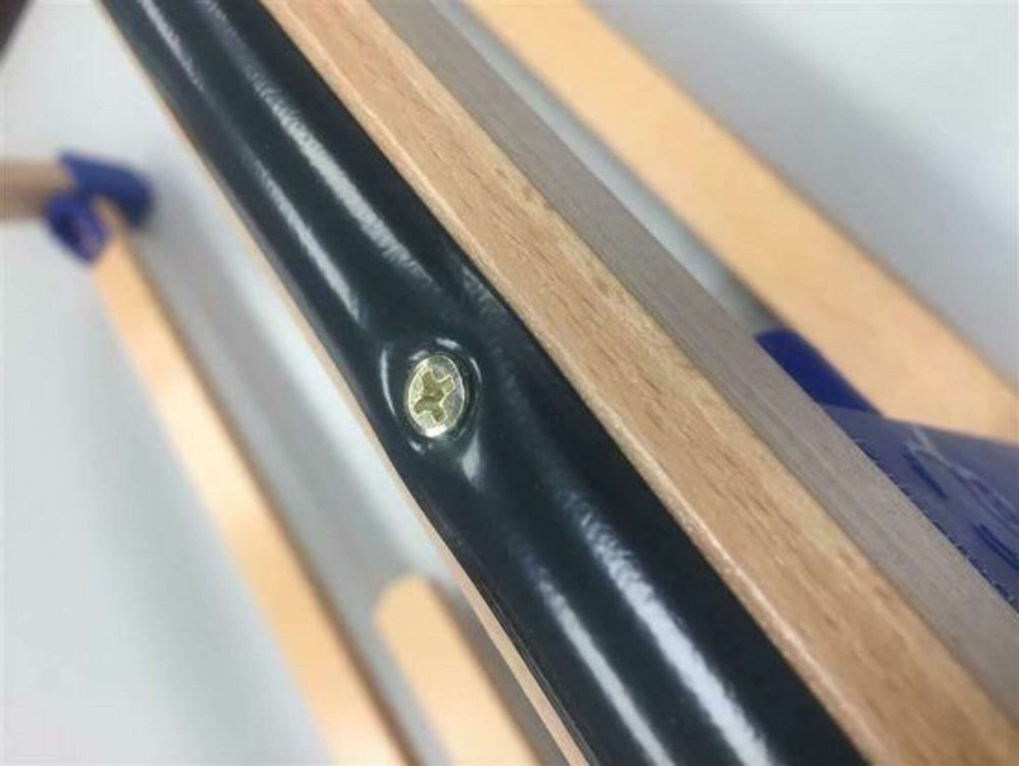 Image du produit : Luge en bois - Folding Horned Blue (Taille au choix)