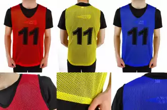 Genummerde Chasubles - Set van 11 - Keuze uit maat en kleur