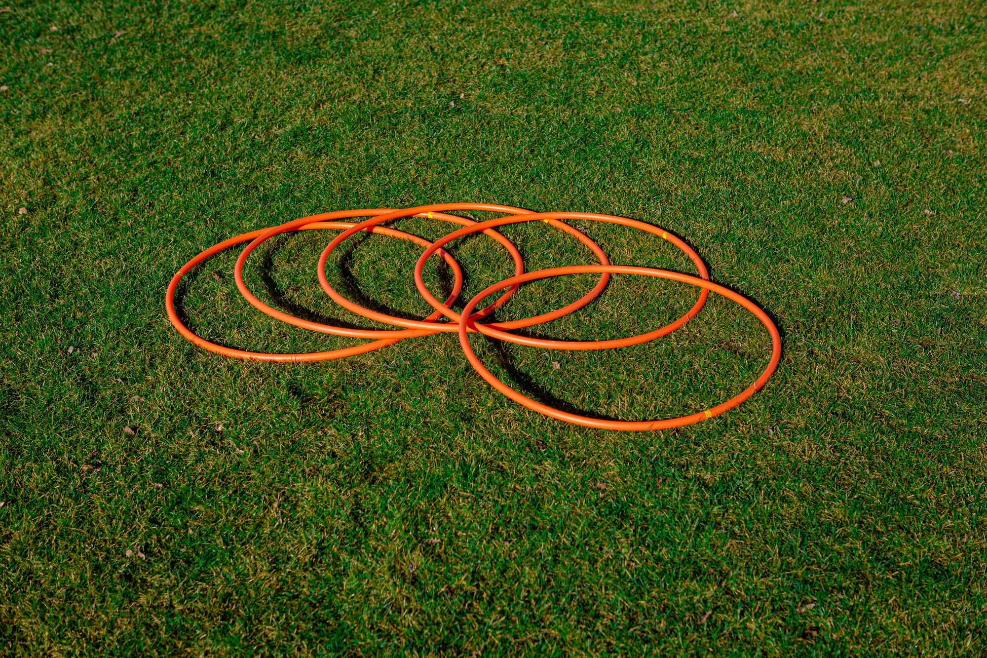 Image du produit : Set van 5 ronde coördinatiehoepels - Keuze uit diameters