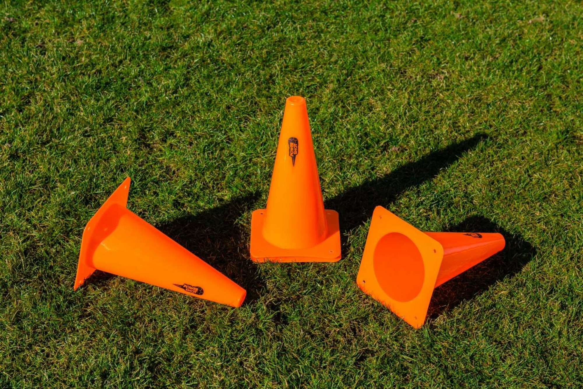 Image du produit : Set van 4 kegels - 30 cm - Keuze uit verschillende kleuren