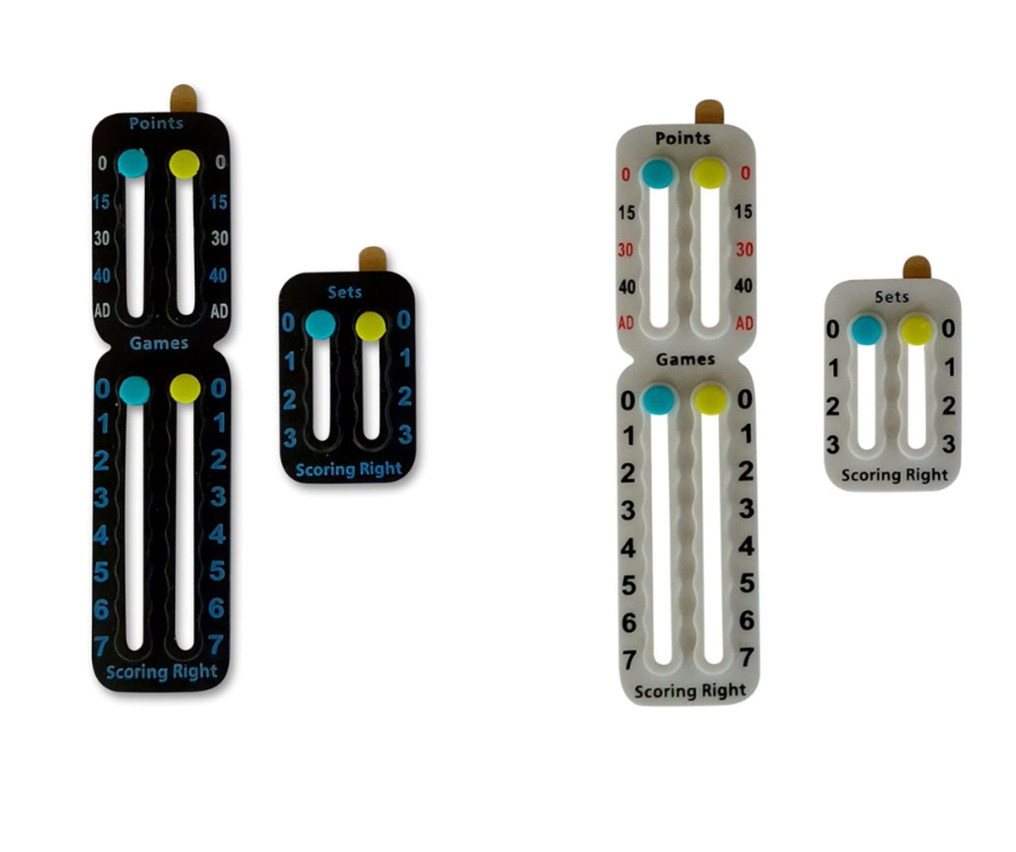 Image du produit : Draagbaar tennisscorebord - kleur naar keuze