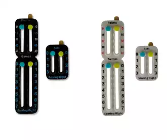 Draagbaar tennisscorebord - kleur naar keuze