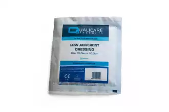 100 steriele verbanden met lage kleefkracht - 10 x 10 cm