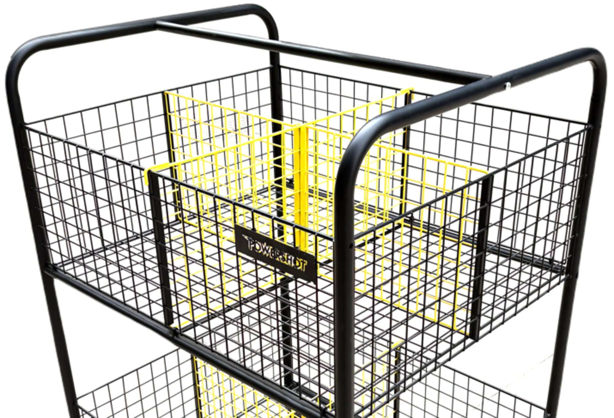 Image du produit : Opbergwagen op wielen met secties, 840 x 700 x 1200 mm