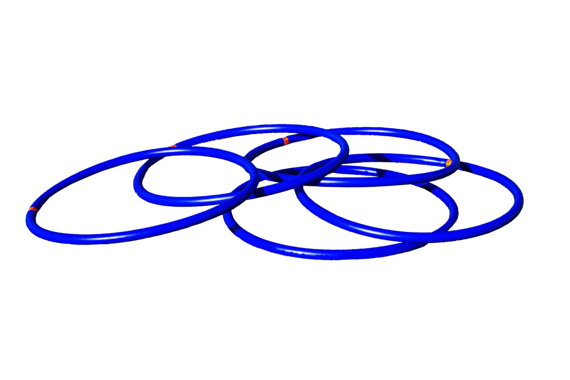 Image du produit : 5 ronde coördinatie hoepels - 45cm