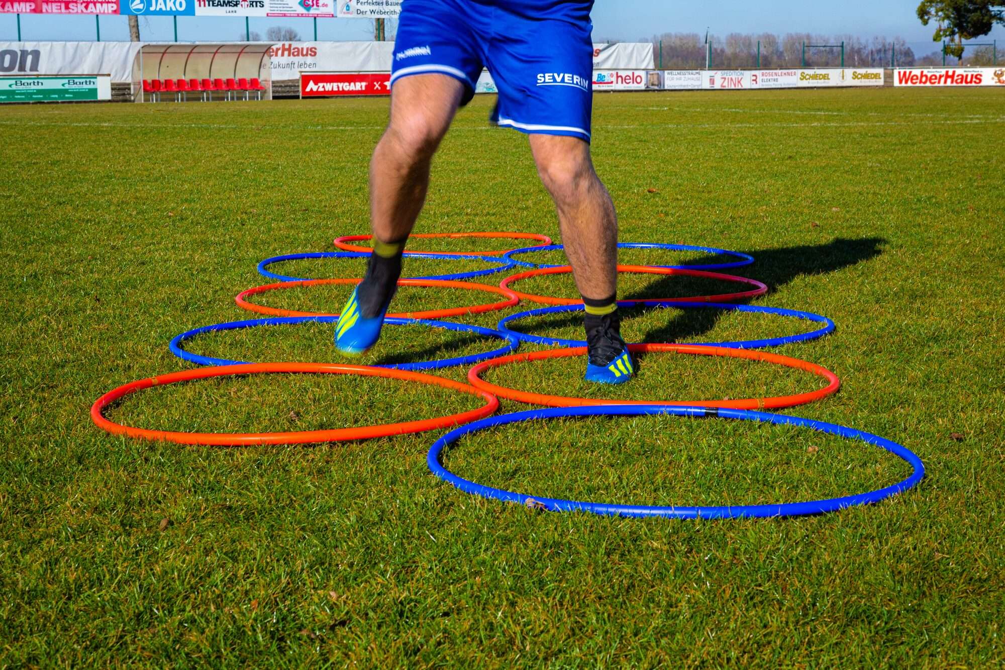 Image du produit : POWERSHOT® Exercise Hula Hoops - Set of 5 - 76cm