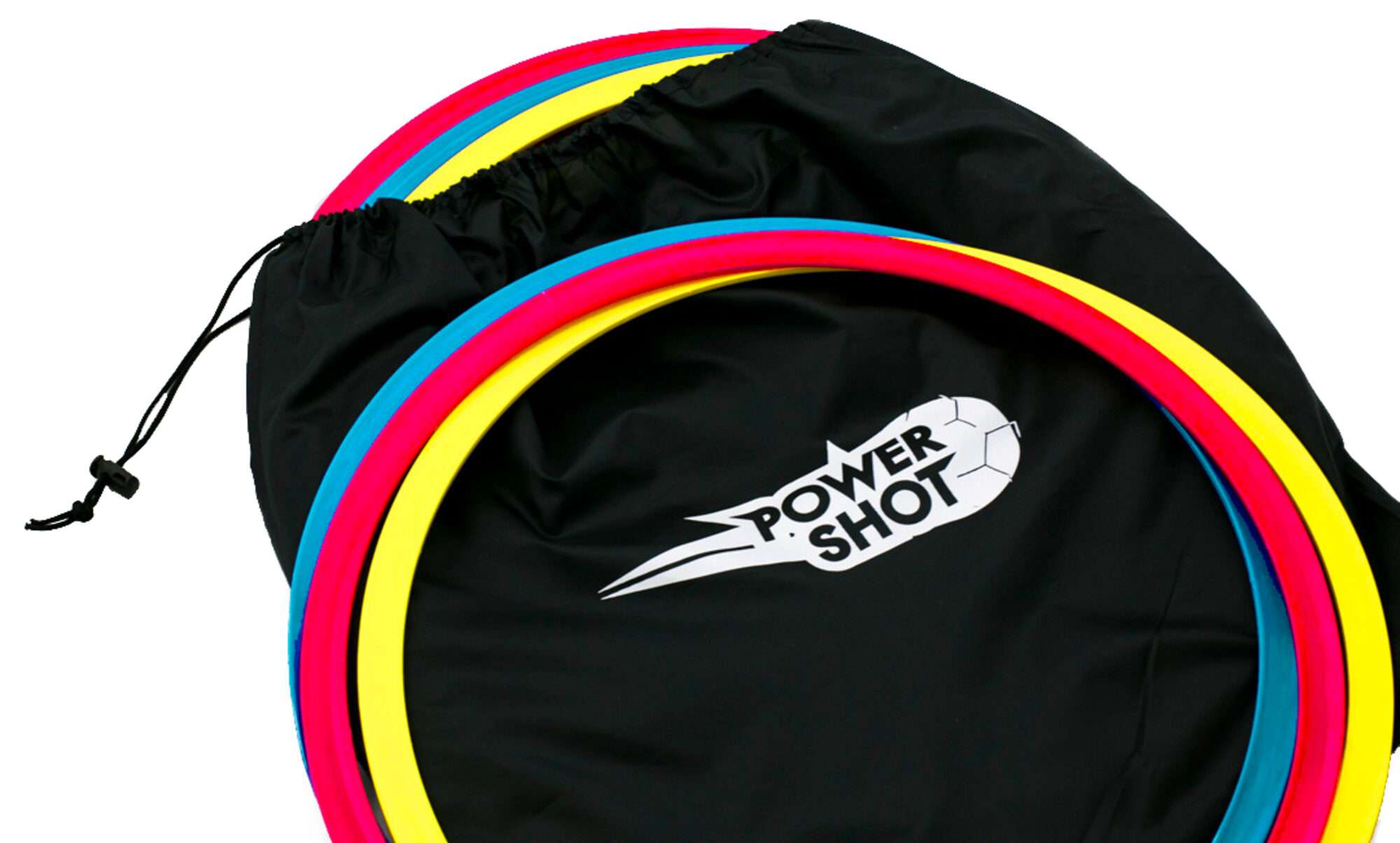 Image du produit : POWERSHOT® Flat Exercise Hoops - Set of 12 - 45cm