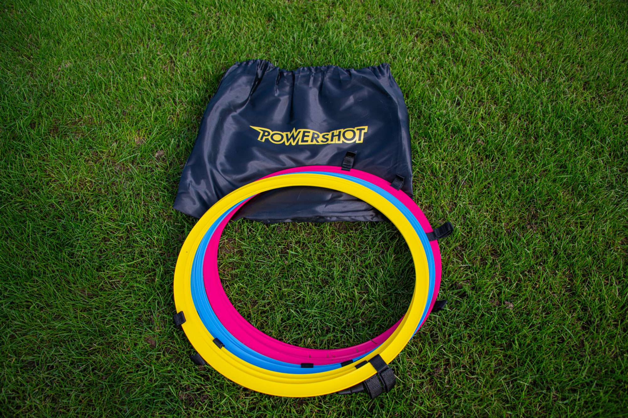 Image du produit : POWERSHOT® Flat Exercise Hoops - Set of 12 - 45cm