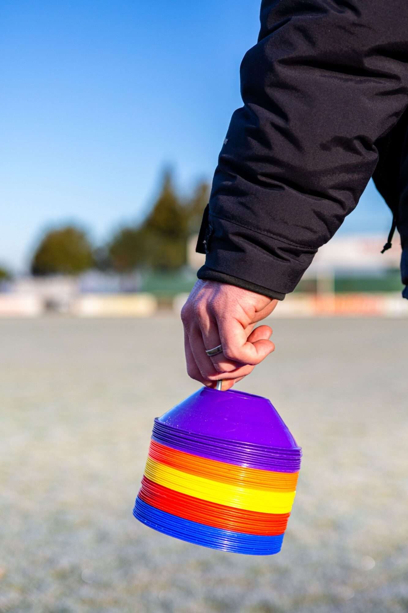 Image du produit : Set van 50 markeerschijven - veldmarkering