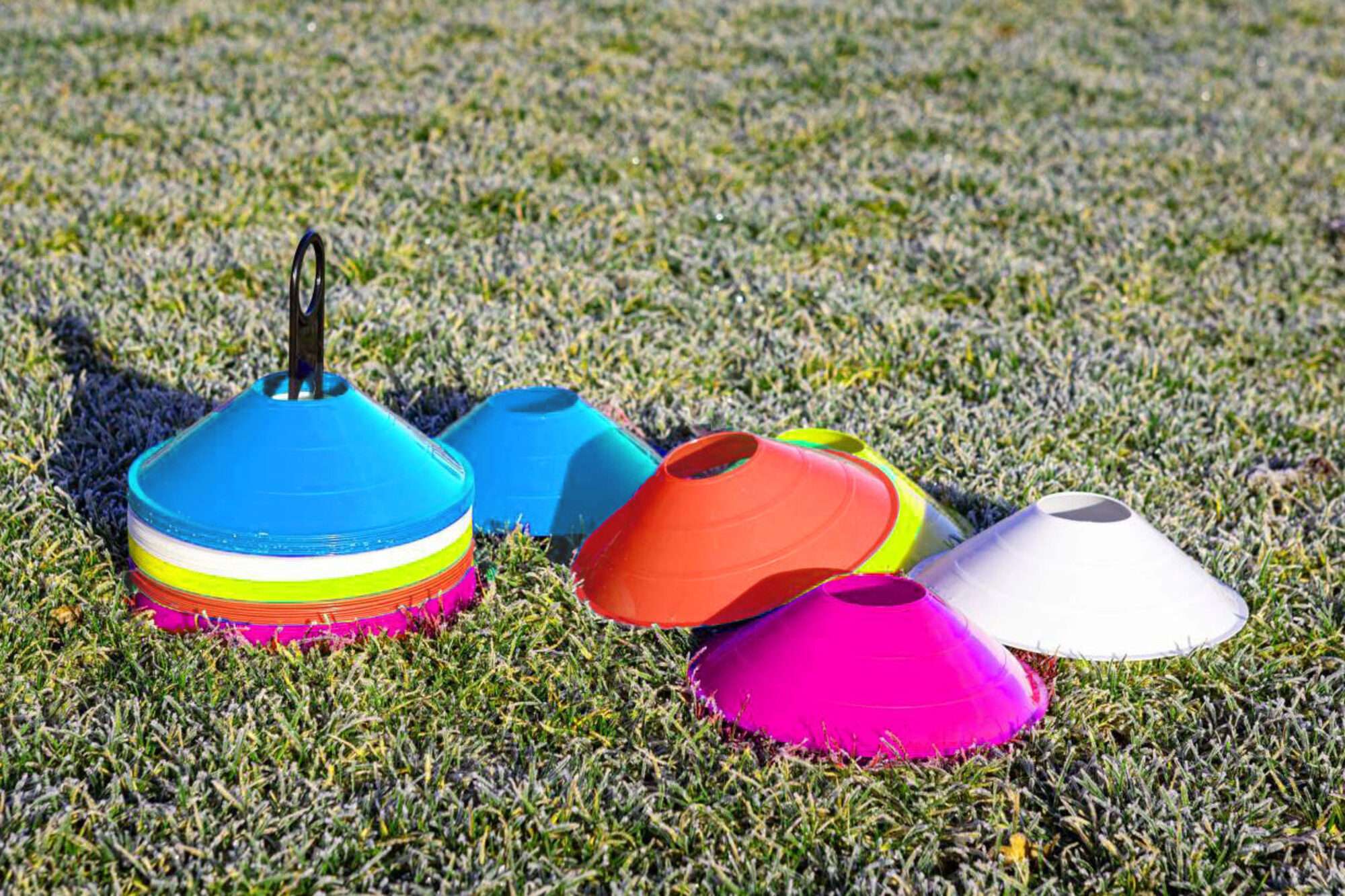 Image du produit : Set van 50 markeerschijven - veldmarkering