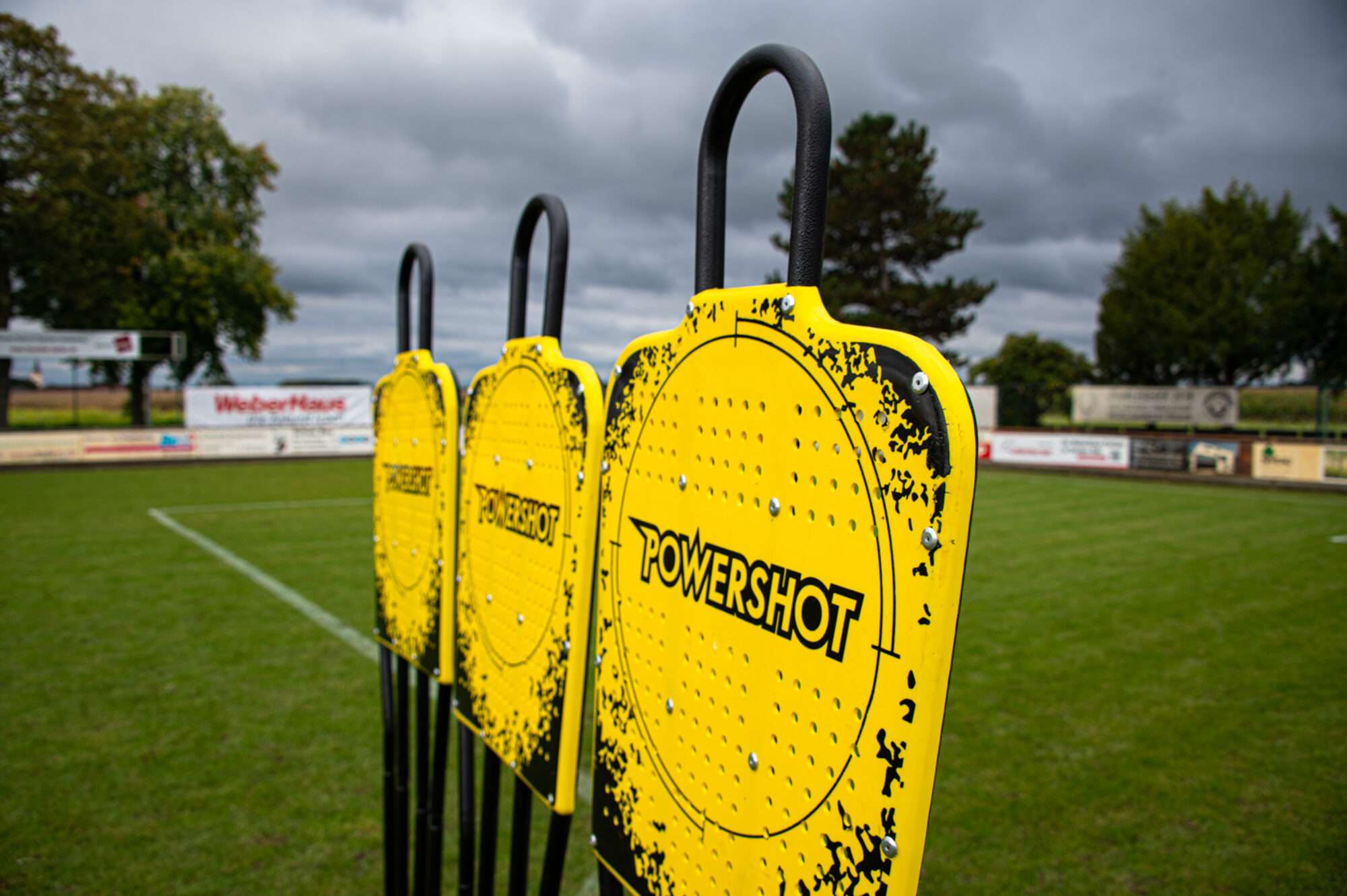 Image du produit : Set van 3 stalen verdedigingspoppen 