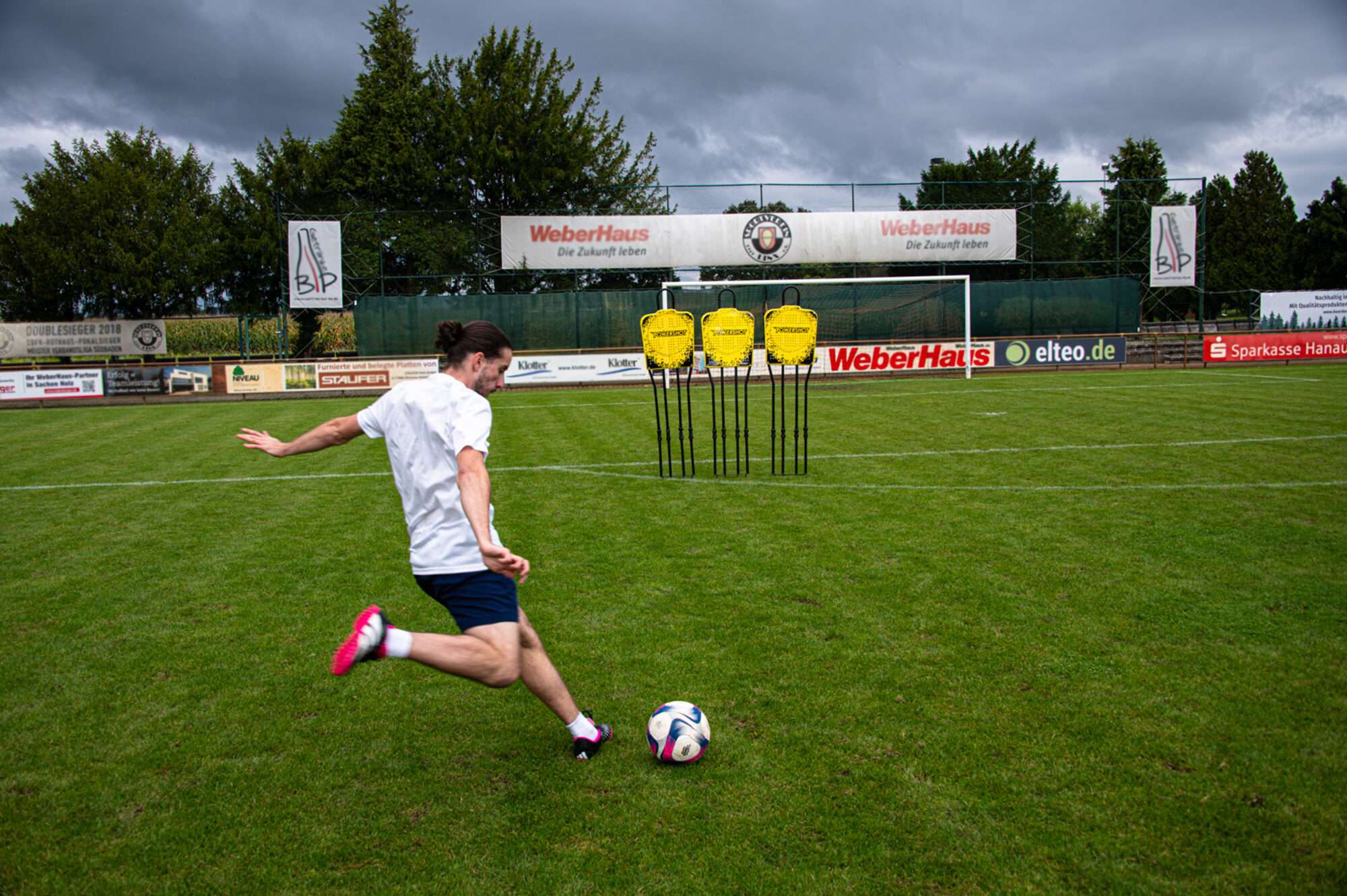 Image du produit : Set van 3 stalen verdedigingspoppen 