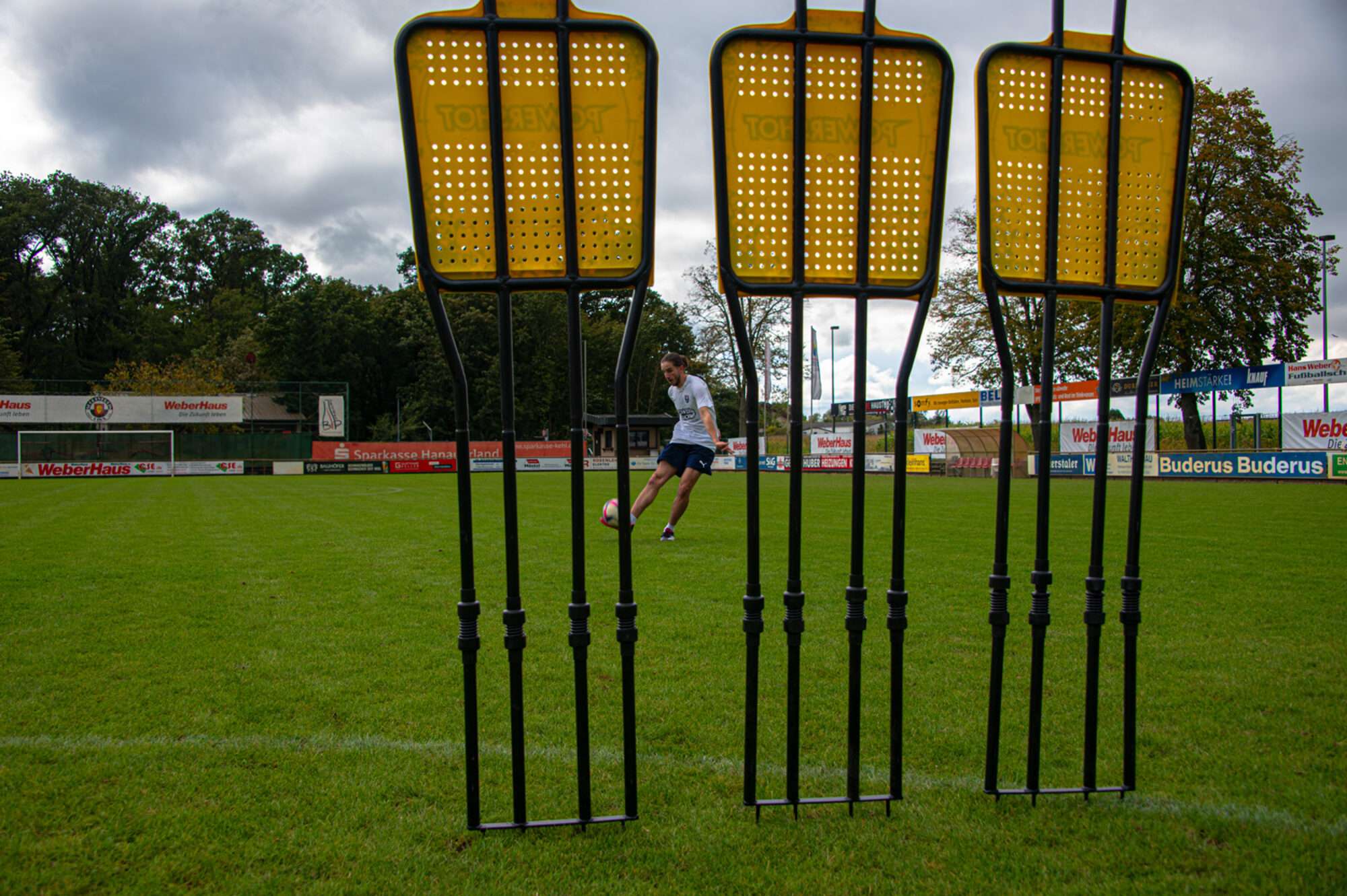 Image du produit : Set van 3 stalen verdedigingspoppen 