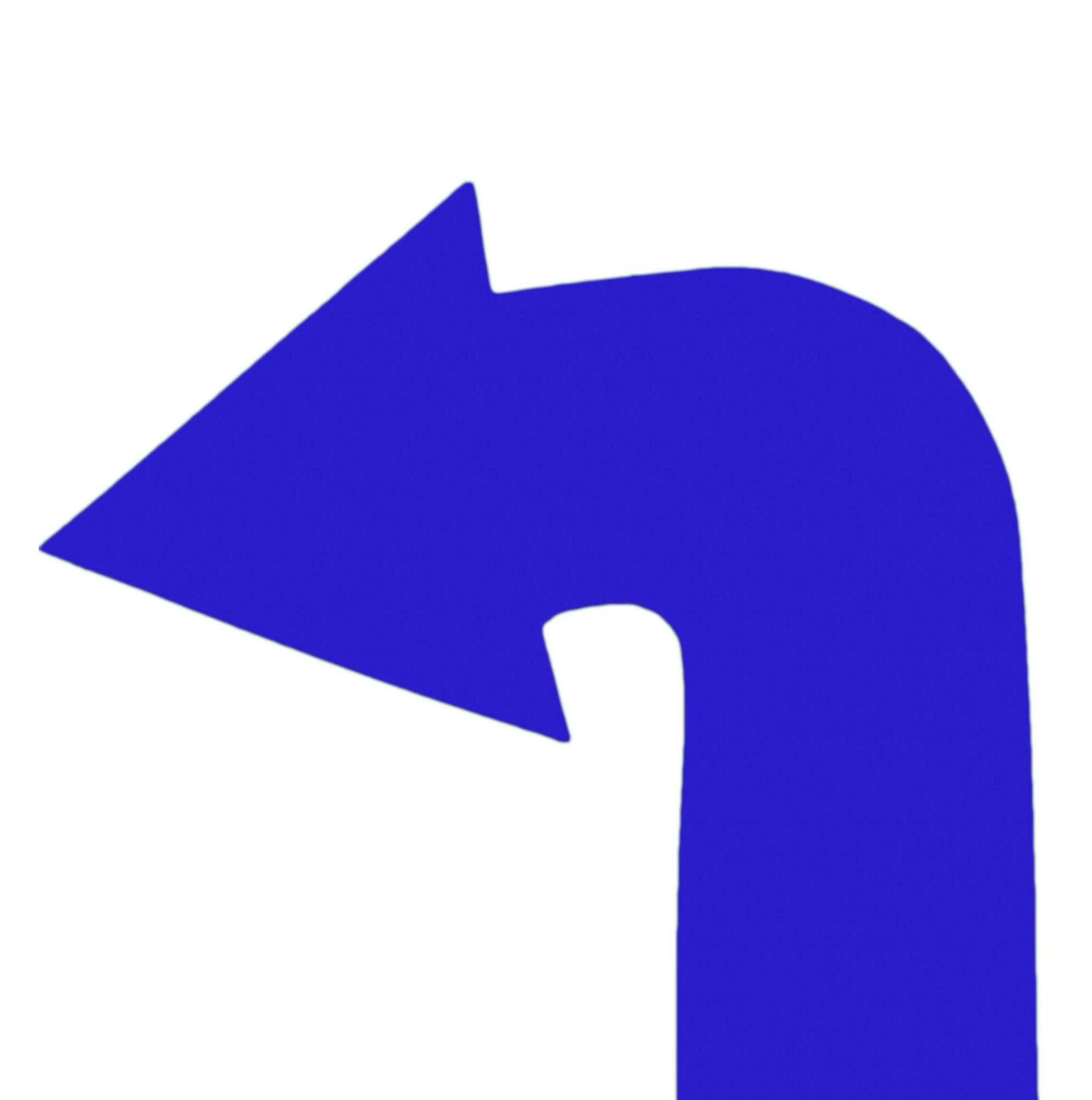 Image du produit : Grondmarkering - set van 4 gebogen pijlen