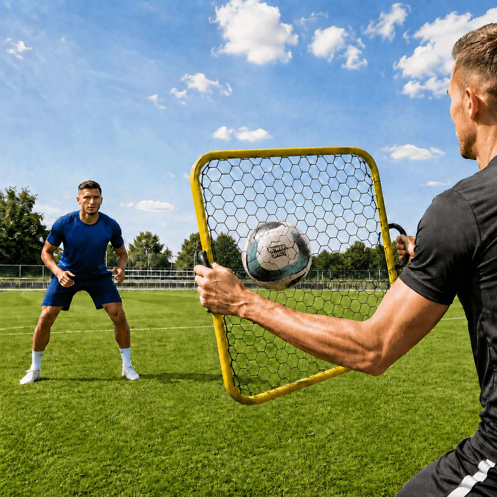 Image du produit : Rebounder voor tennis training – 1,5x1,2 m