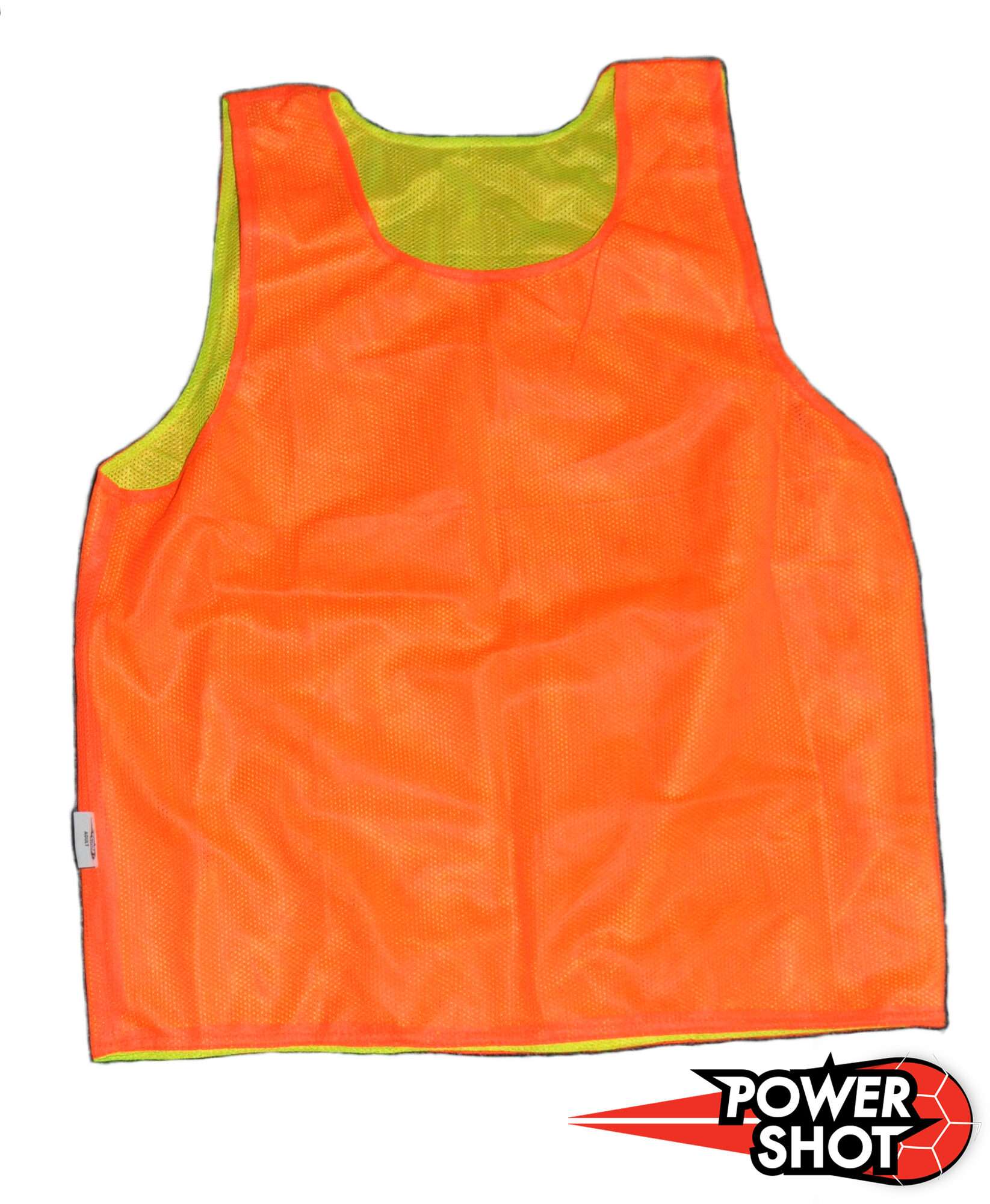 Image du produit : Omkeerbaar trainingsvest - Geel/Oranje - Set van 5 - M/L