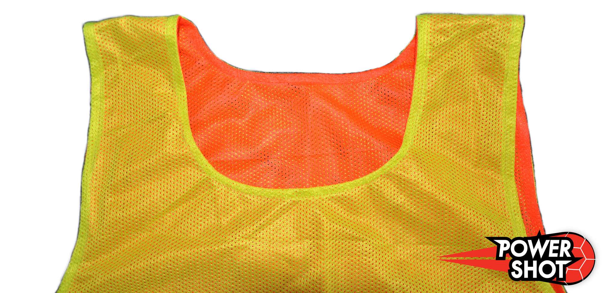 Image du produit : Omkeerbaar trainingsvest - Geel/Oranje - Set van 5 - M/L