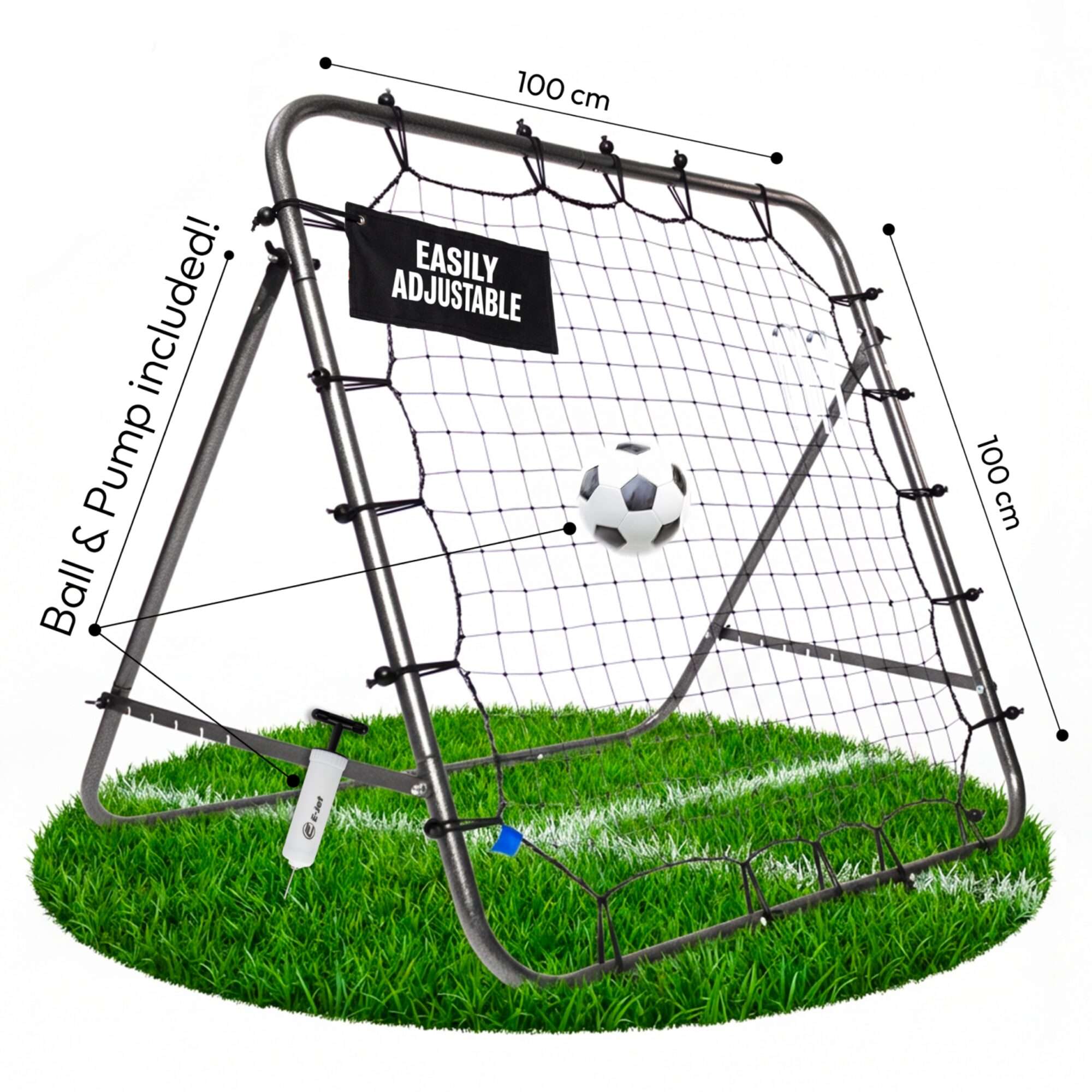 Image du produit : Rebounder set - met opblaasbare bal