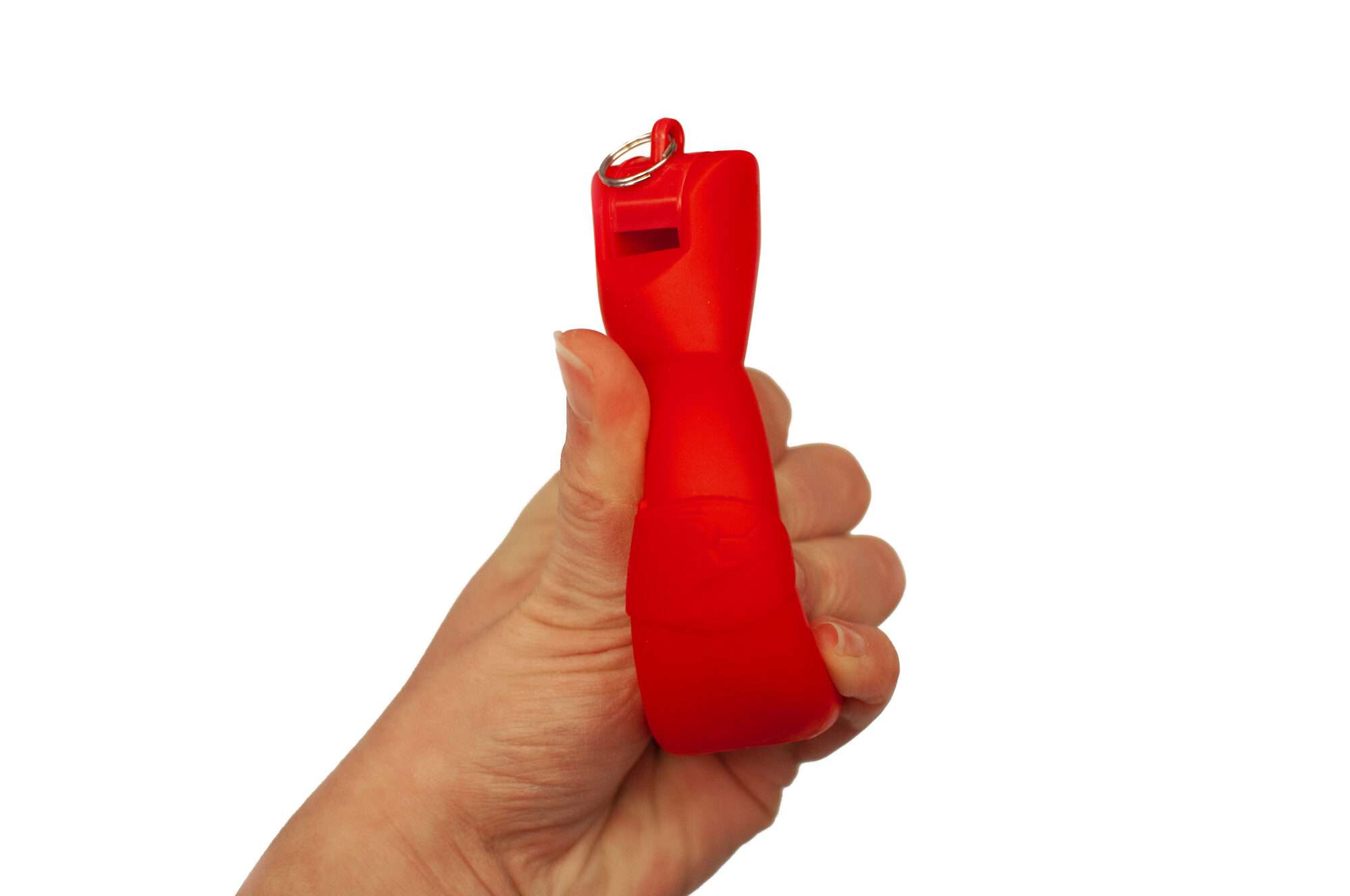 Image du produit : Peerfluitje / Hygiënisch rood handfluitje - Set van 3