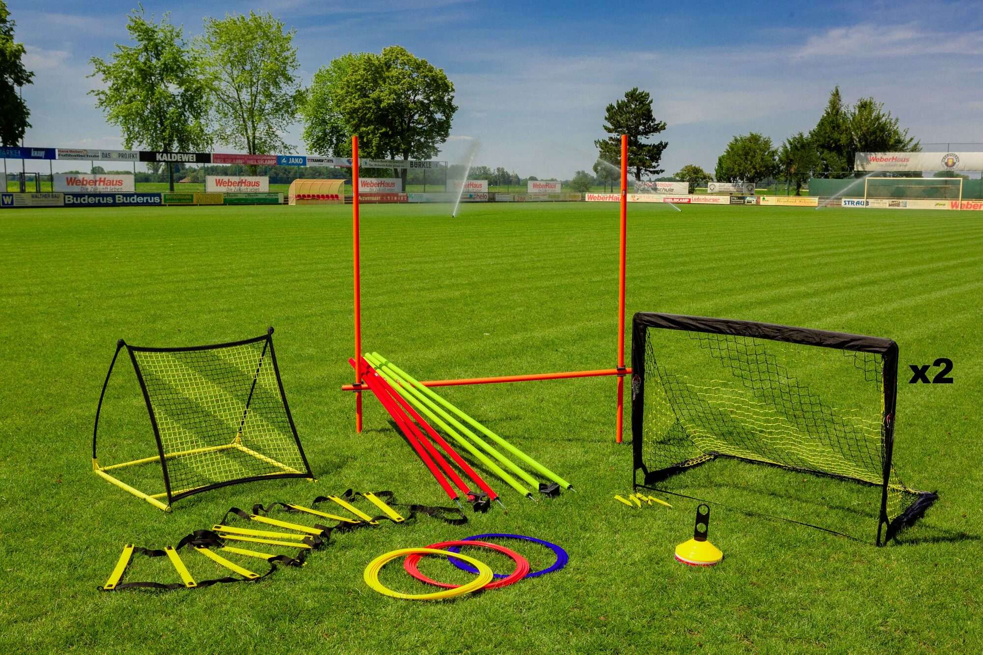 Image du produit : Kit d'entrainement Pop Up Football - Set complet !